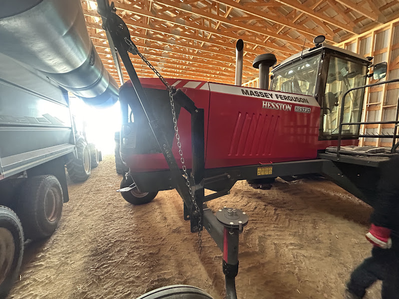 2014 Massey Ferguson WR9735 Windrower