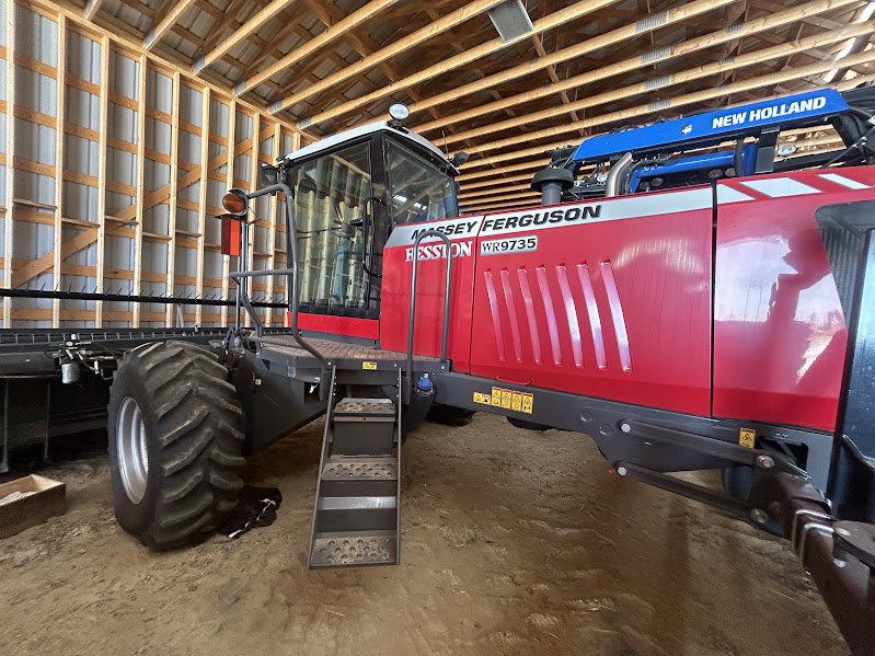 2014 Massey Ferguson WR9735 Windrower