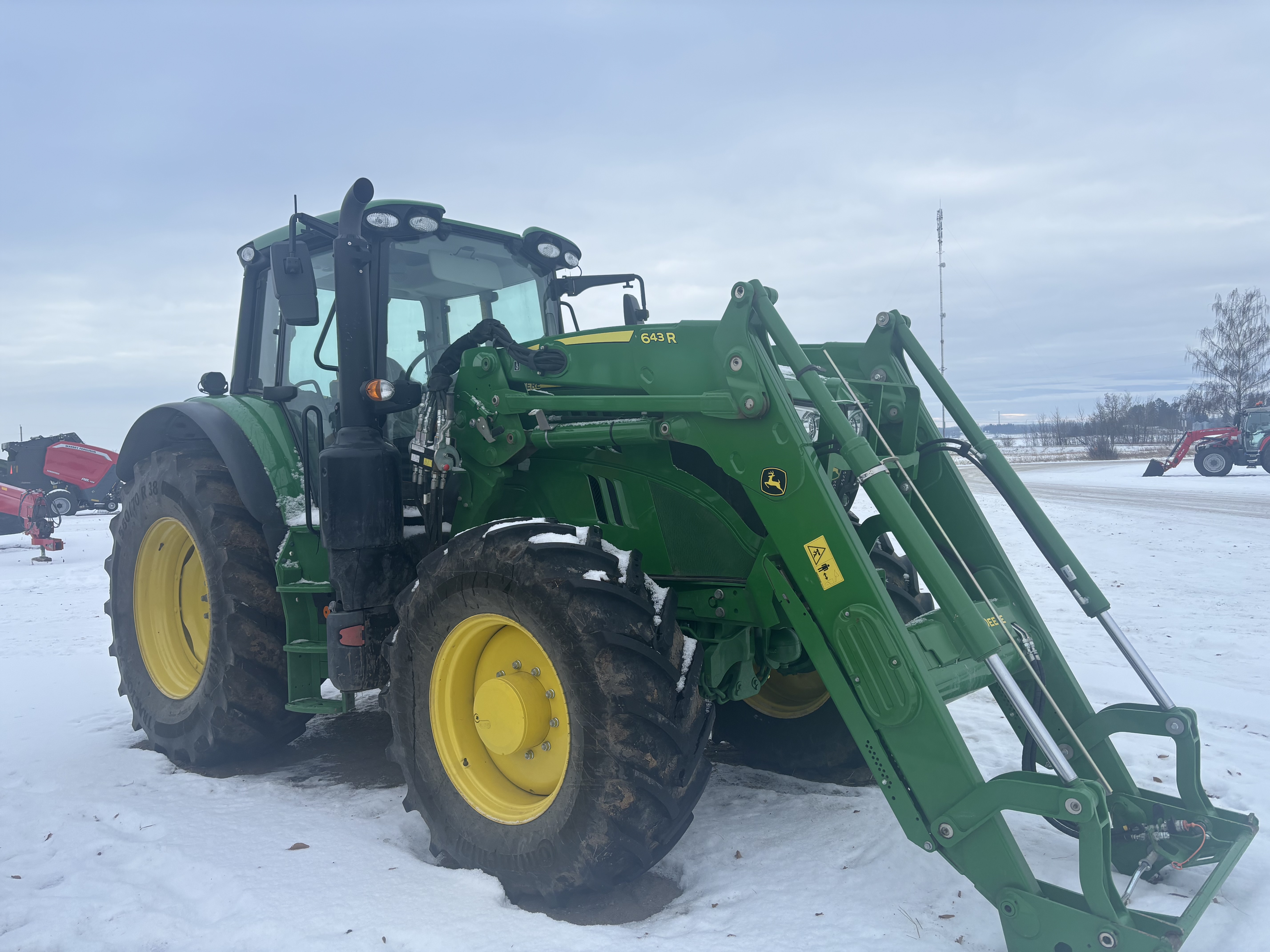 2022 John Deere 6155M Tractor