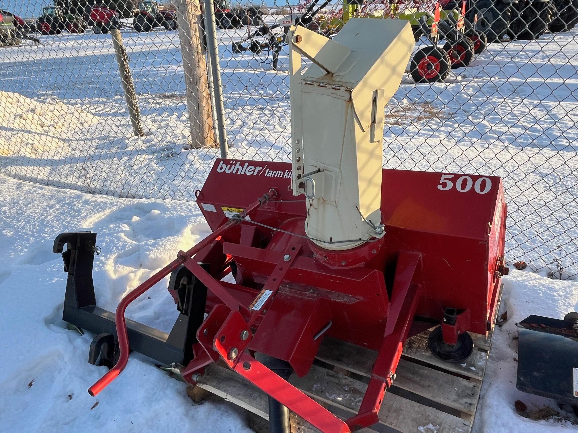 2011 Buhler Y500 Snow Pusher