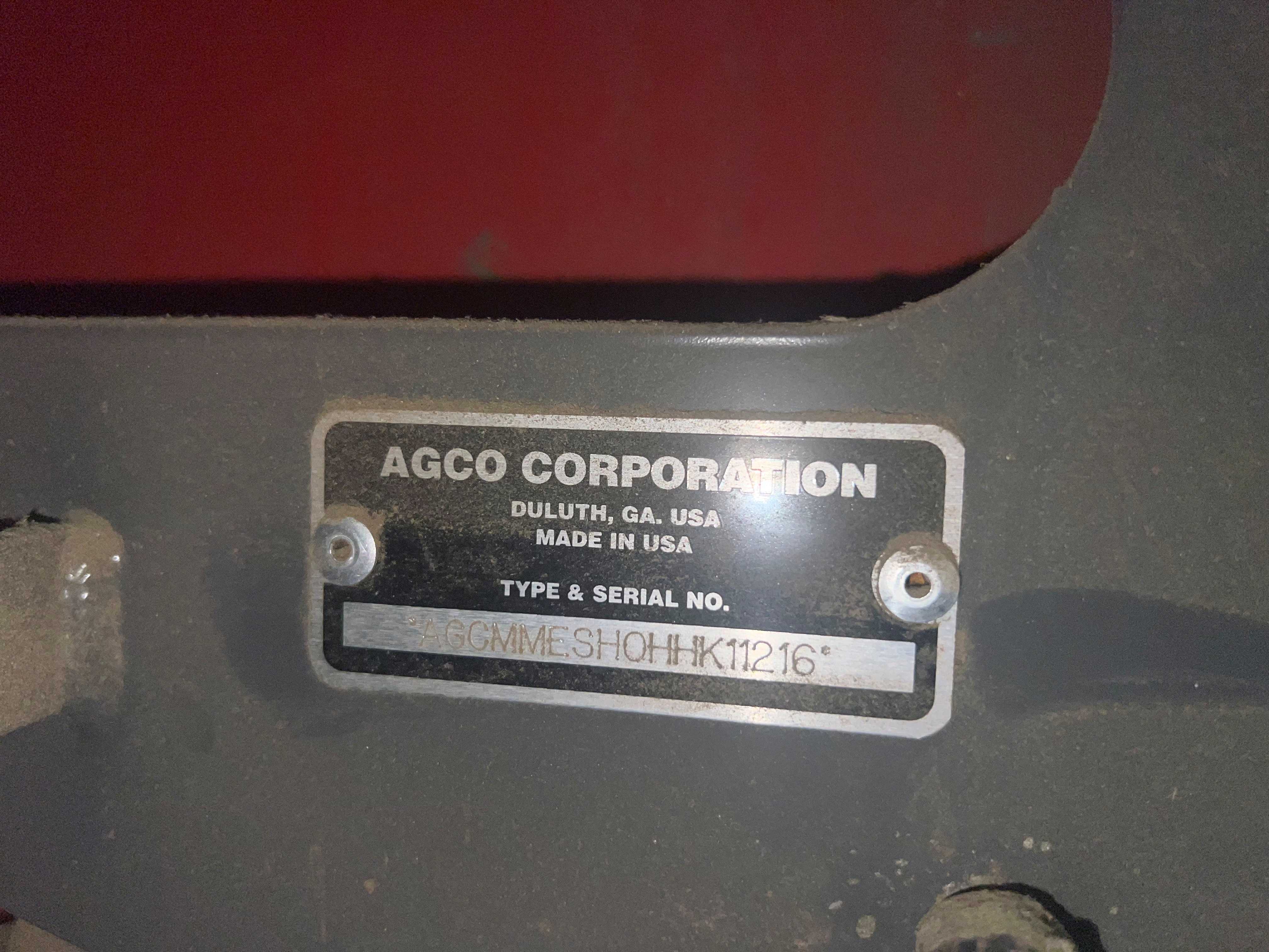 2017 Massey Ferguson 2956A Baler/Round