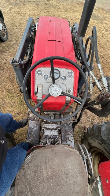1967 Massey Ferguson 175 Tractor Loader