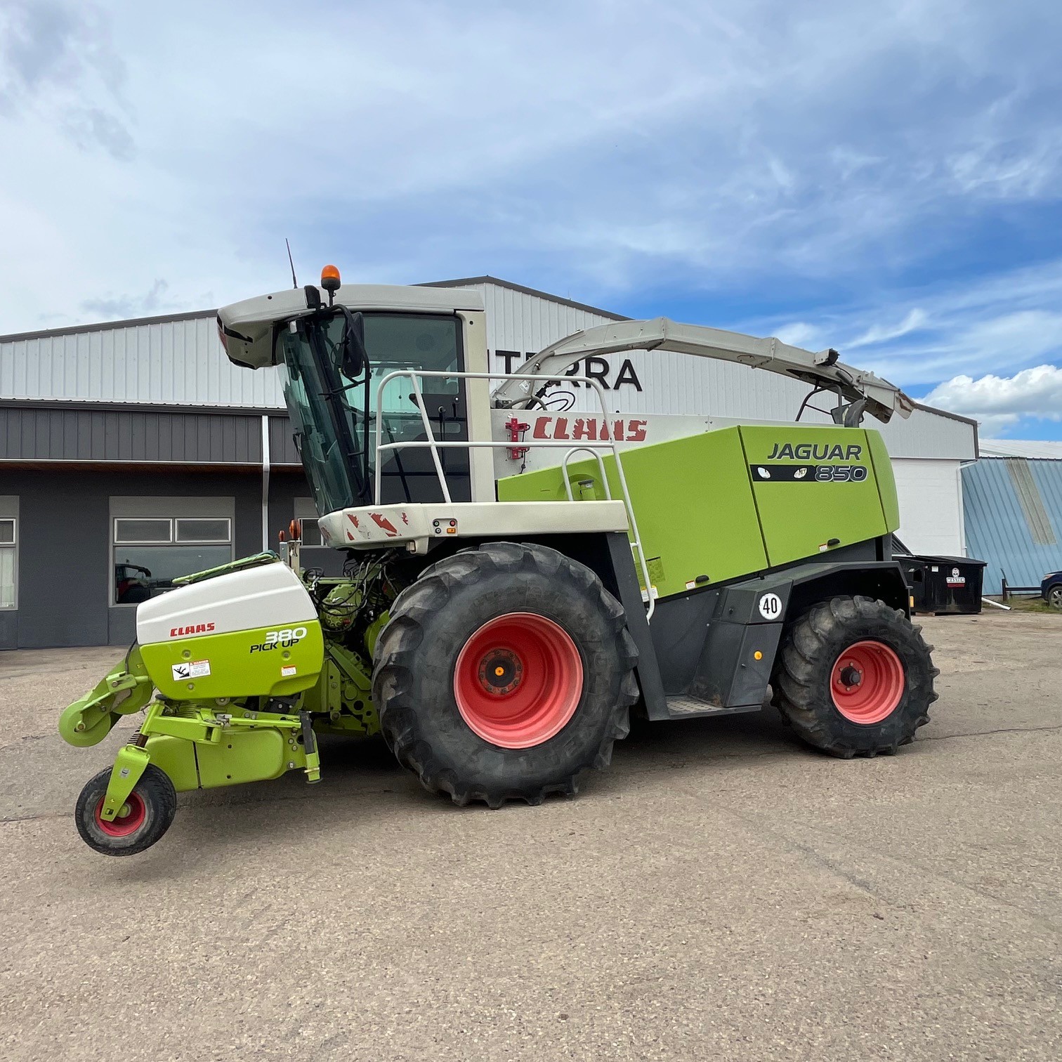 2008 CLAAS Jaguar 850 Forage Harvester