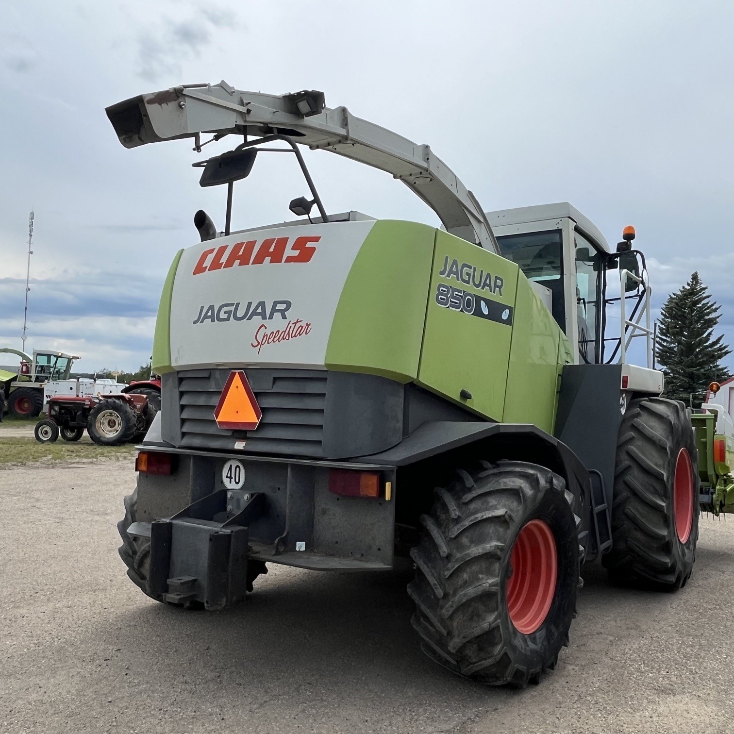 2008 CLAAS Jaguar 850 Forage Harvester
