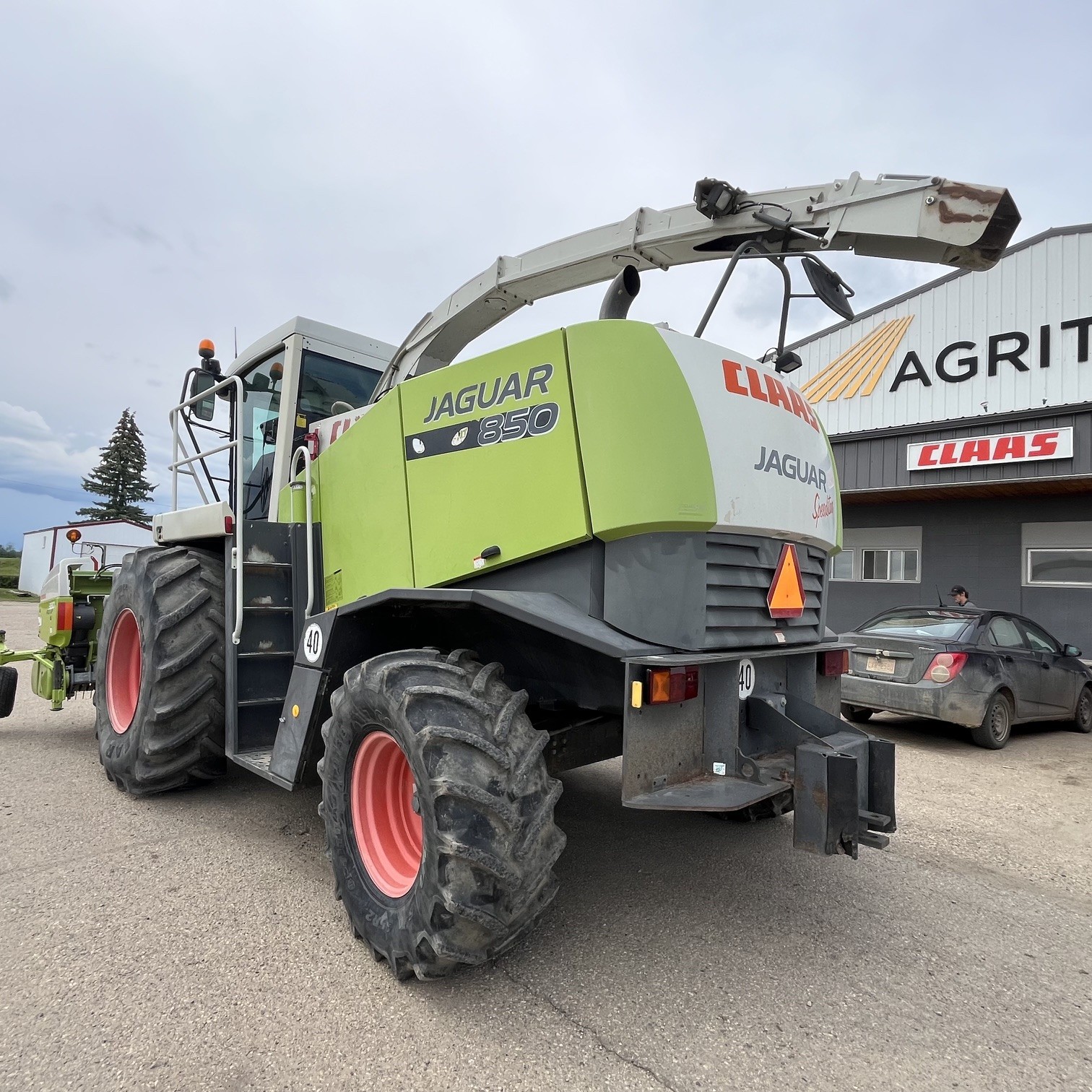 2008 CLAAS Jaguar 850 Forage Harvester