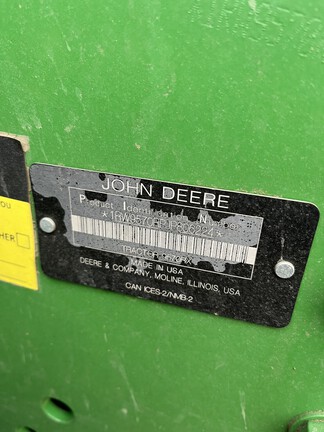 2018 John Deere 9570RX Tractor Rubber Track