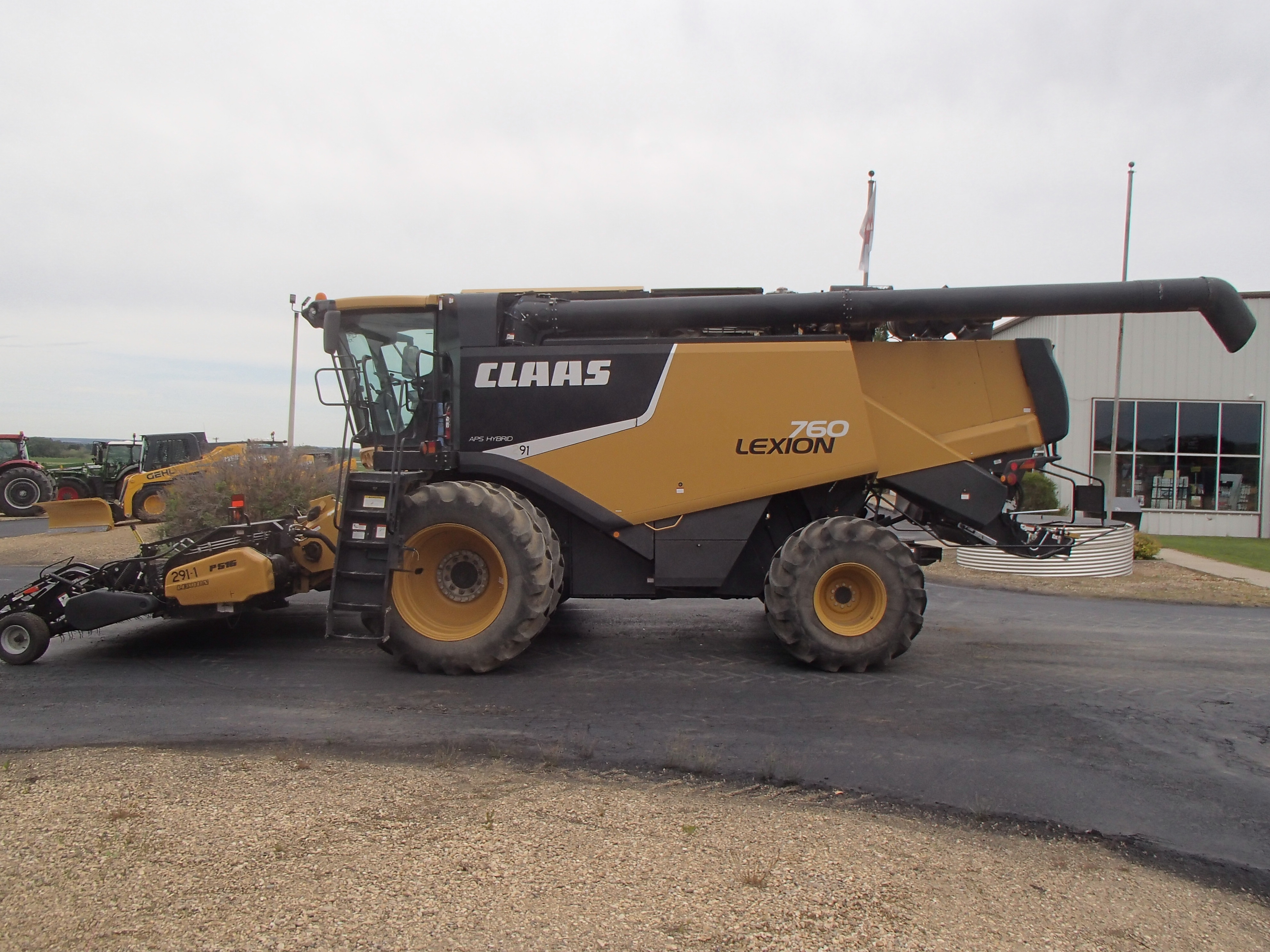 2012 CLAAS 760 Combine