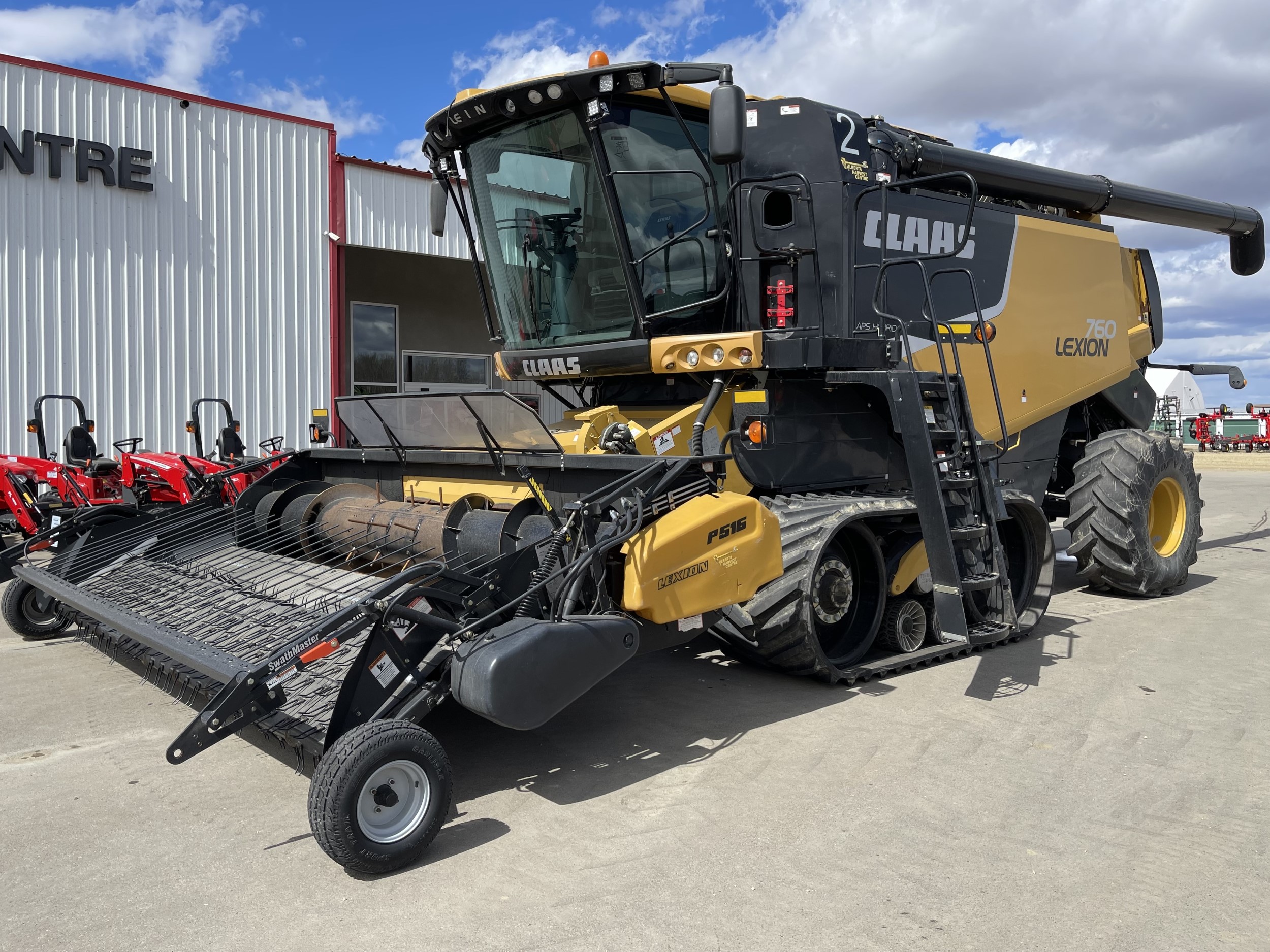 2012 CLAAS 760TT Combine