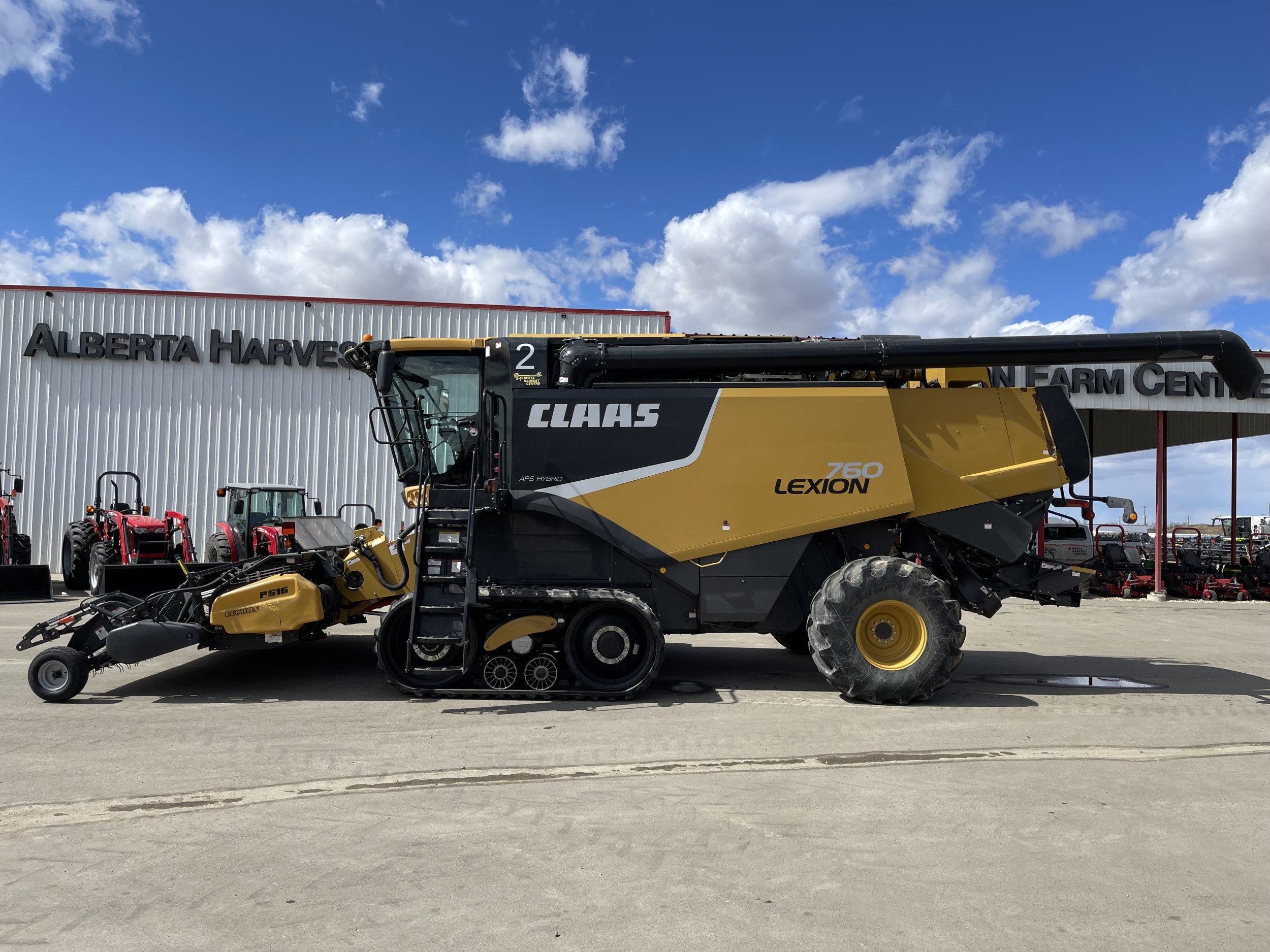 2012 CLAAS 760TT Combine