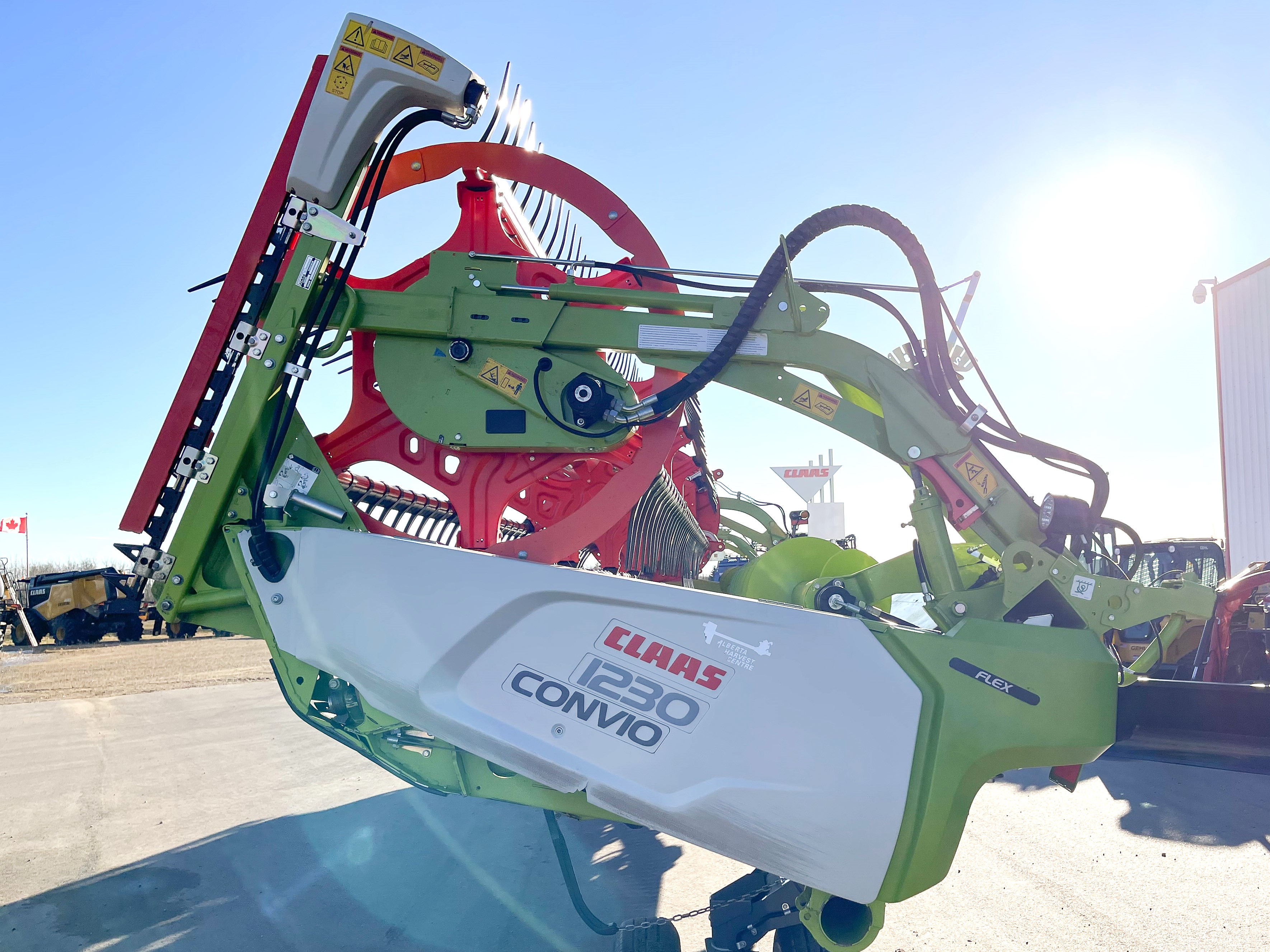 2022 CLAAS Convio Flex 1230 Header Combine