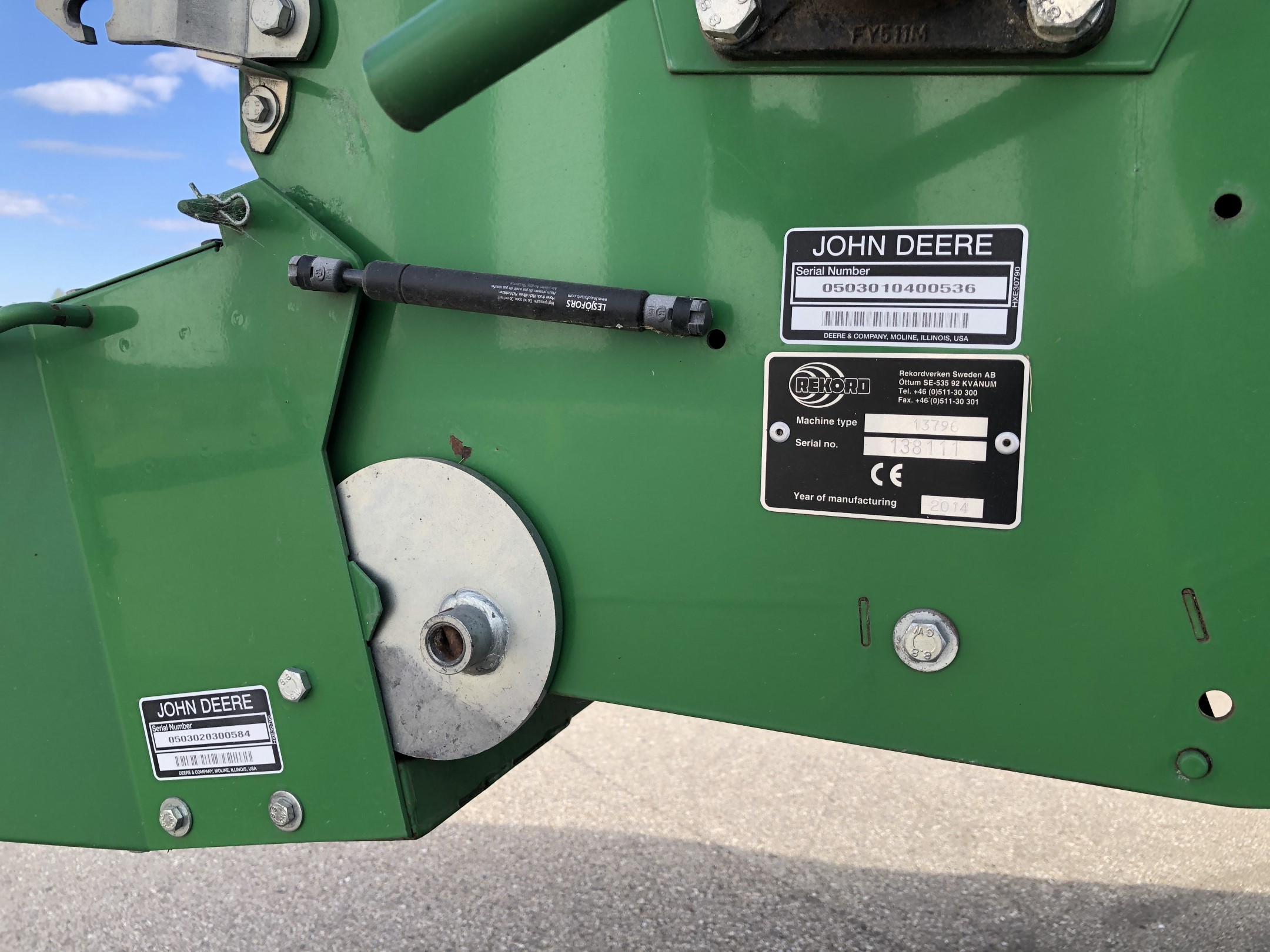 2014 John Deere T670 Combine