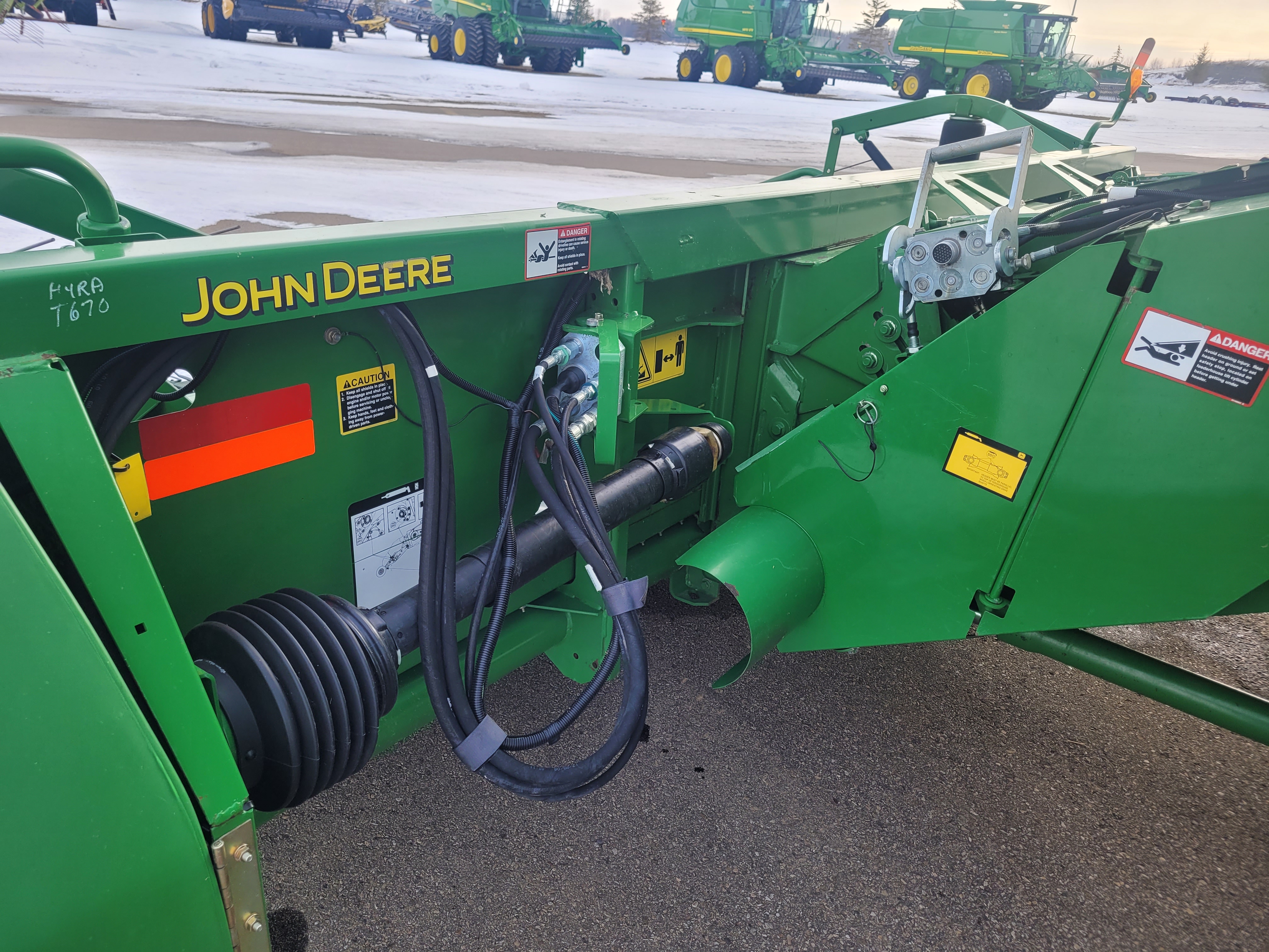 2009 John Deere T670 Combine