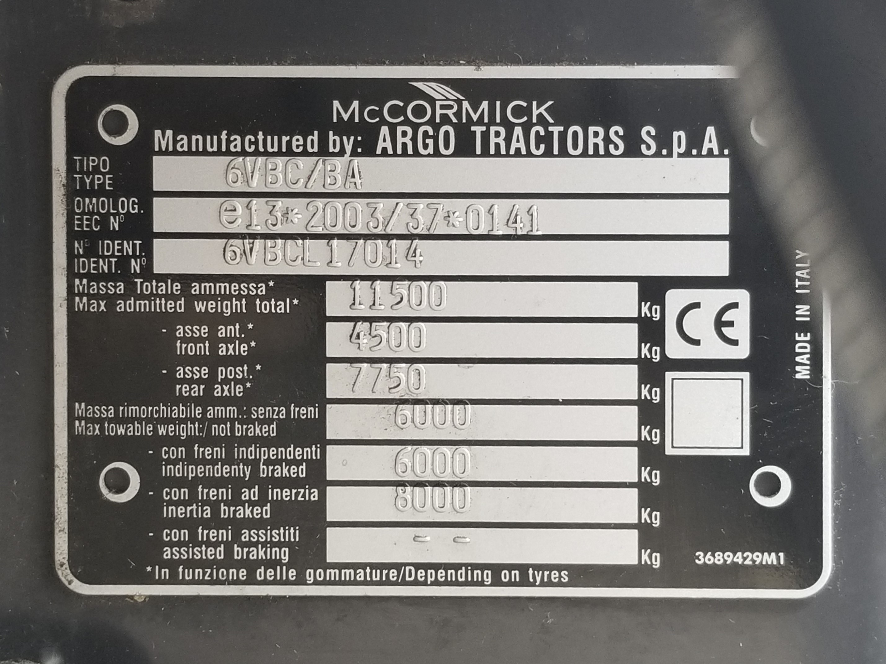 2008 McCormick XTX165 Tractor