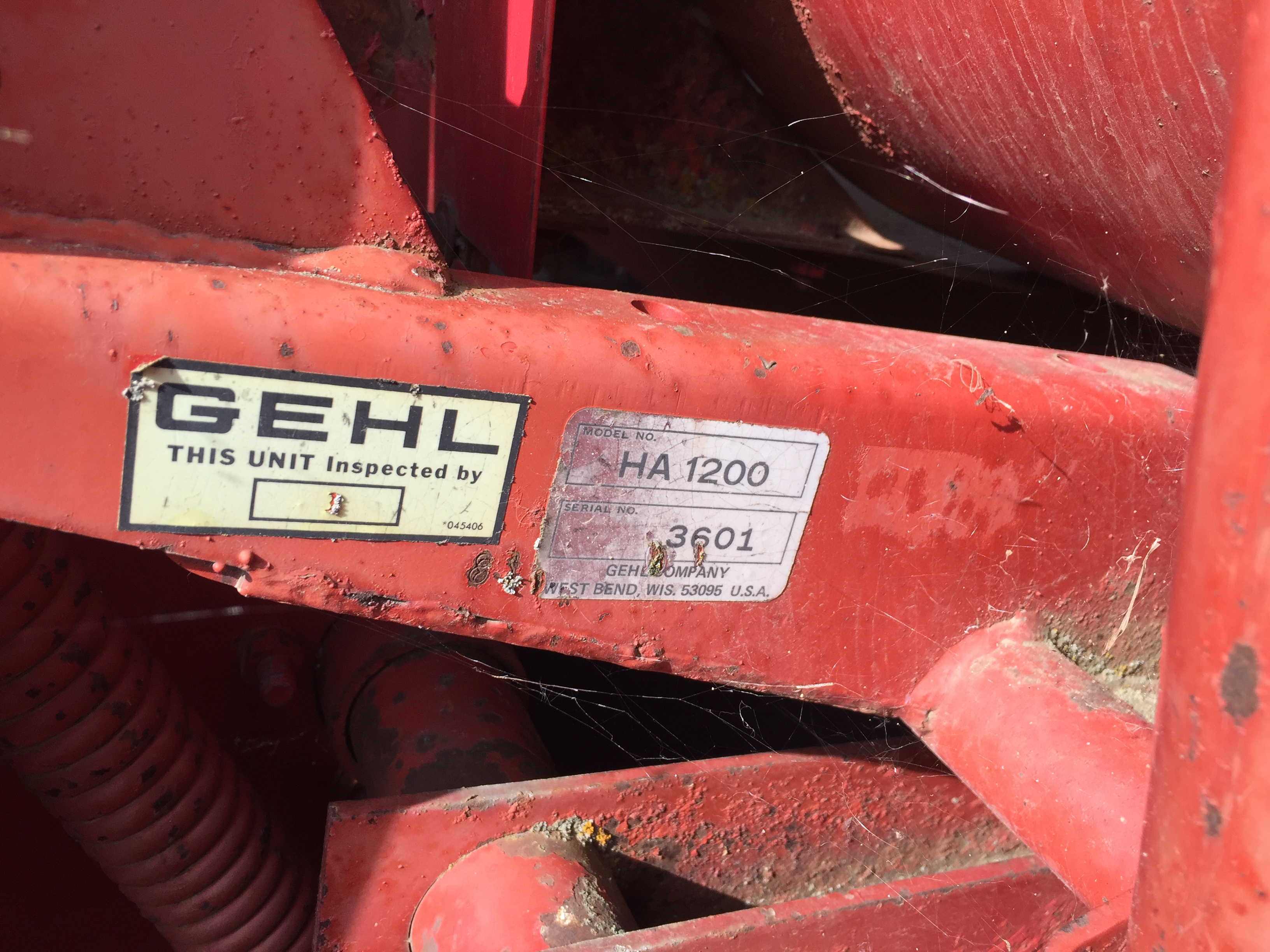 1983 Gehl 1250 Forage Harvester