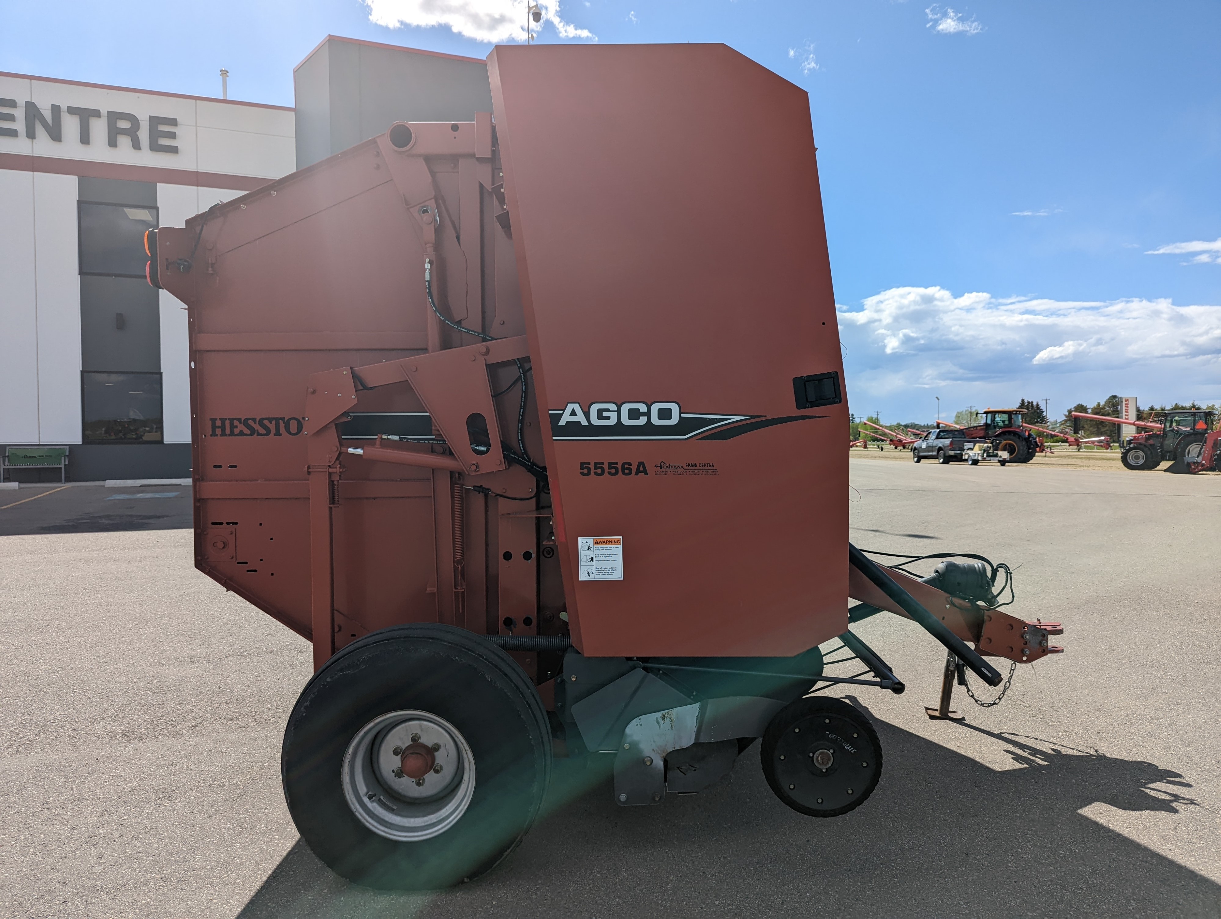 2008 AGCO Hesston 5556A Baler/Round