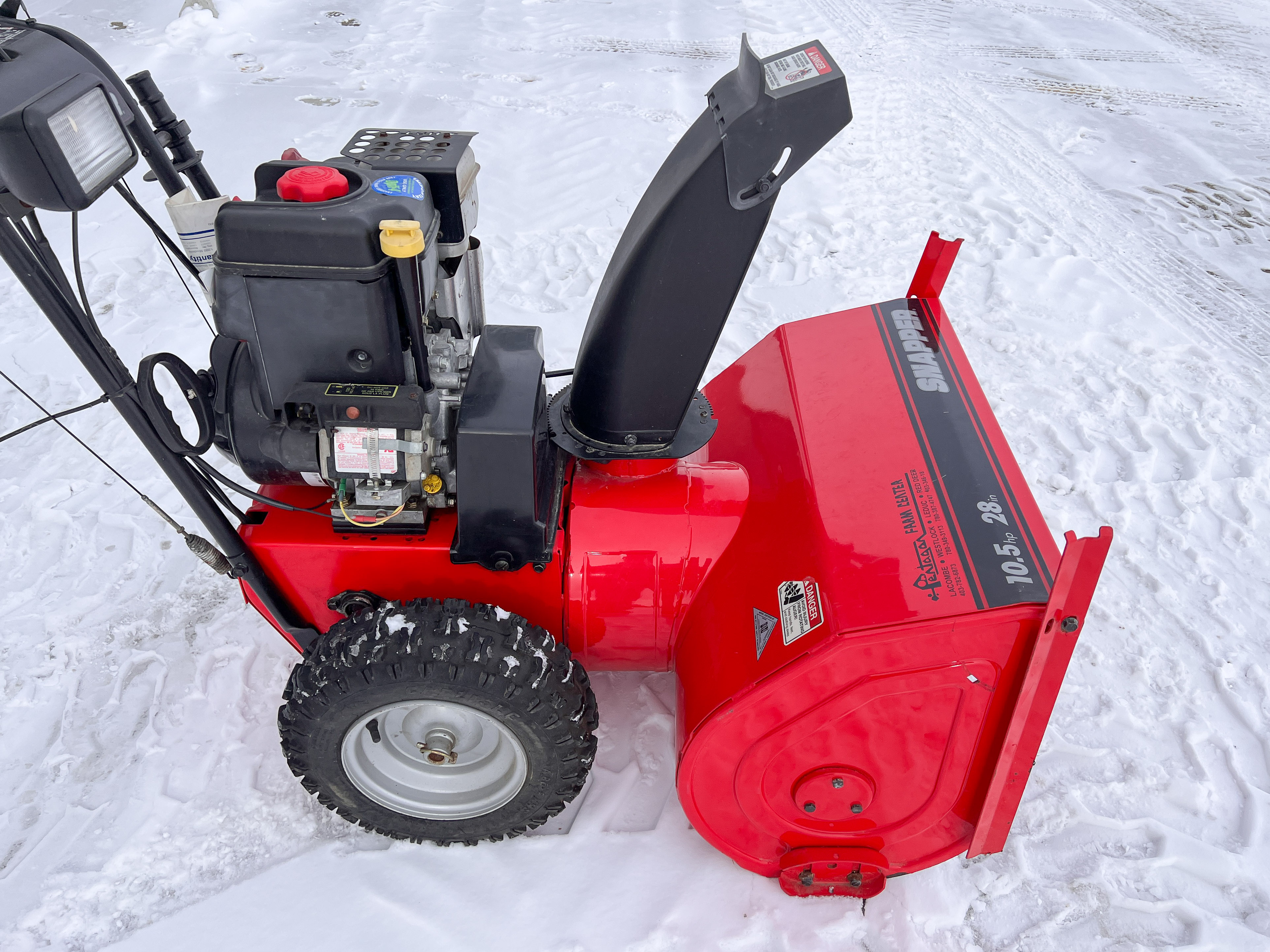 2006 Snapper 105287E Snow Blower