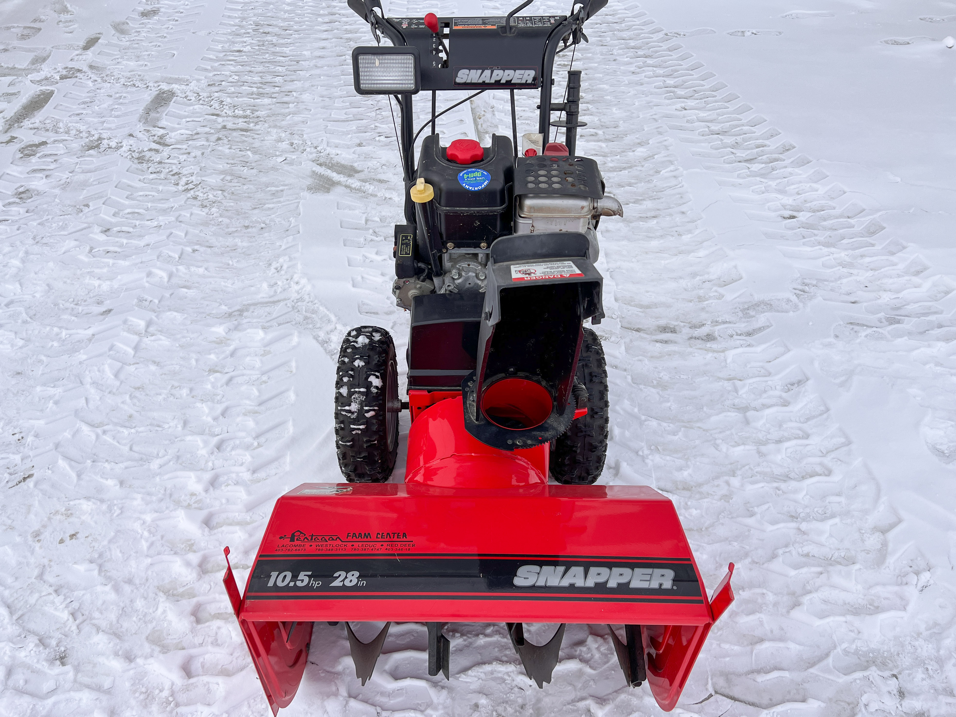 2006 Snapper 105287E Snow Blower