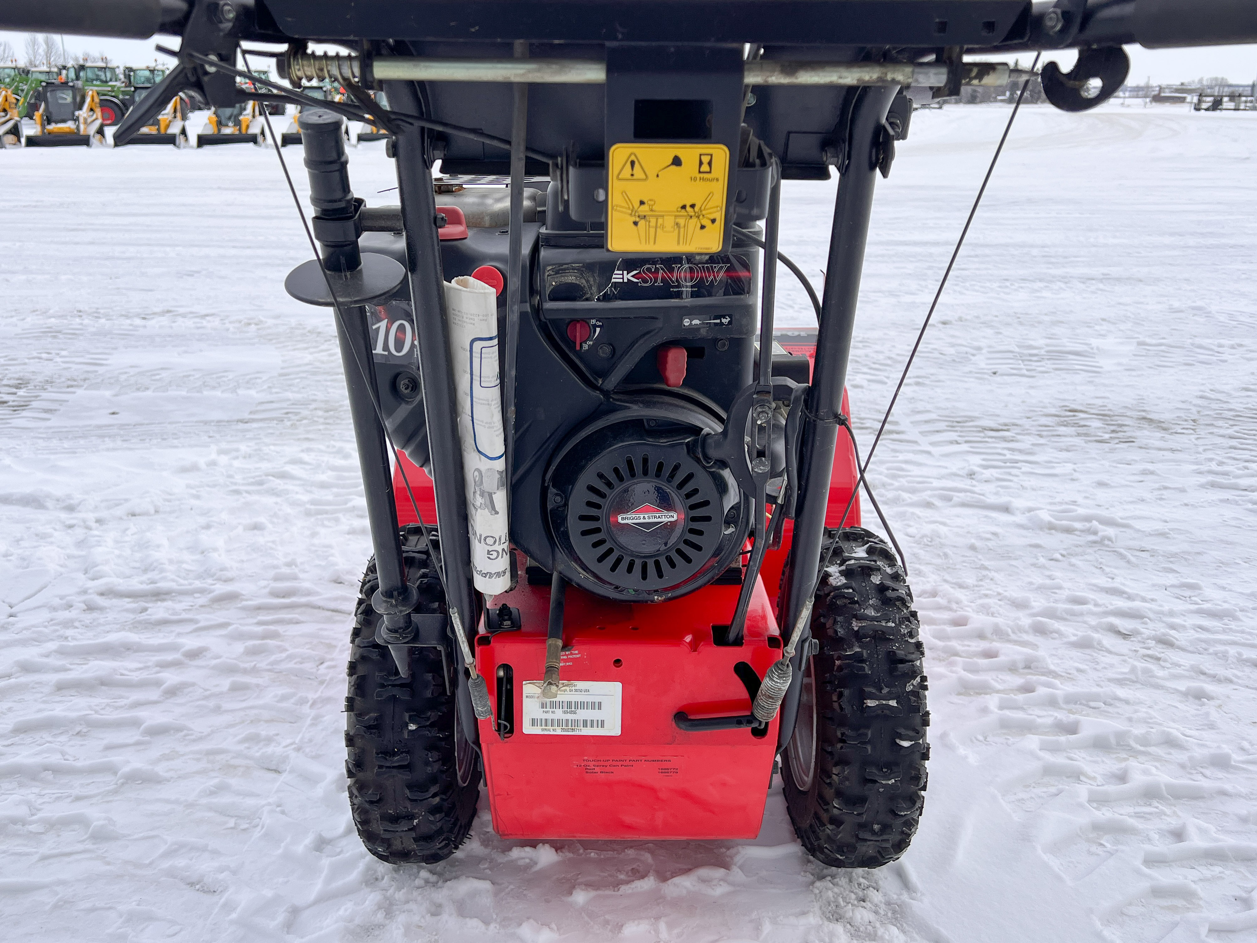 2006 Snapper 105287E Snow Blower