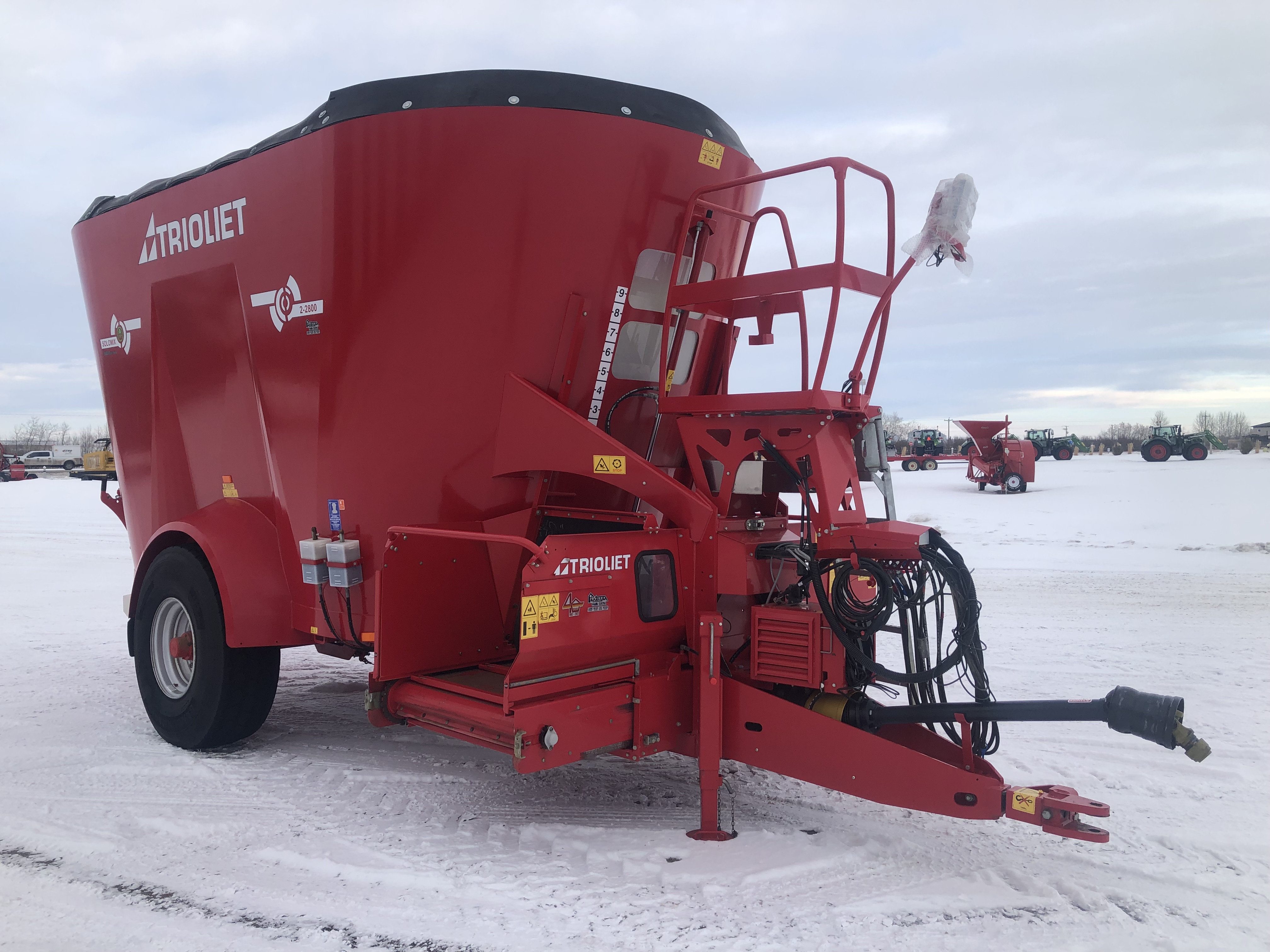2022 Trioliet 2800 VLLK Vertical Feed Mixer for sale in AB
