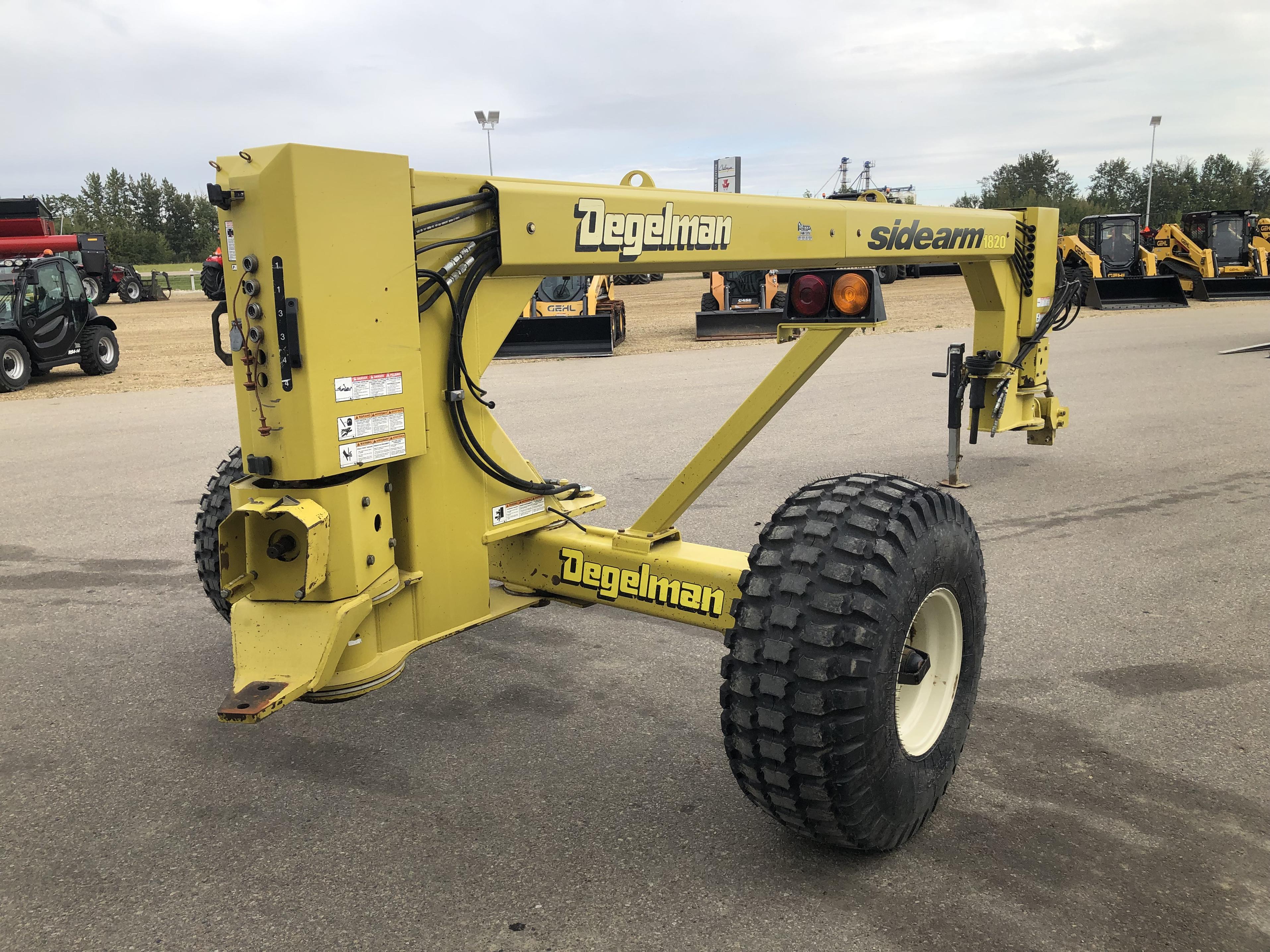 2016 Degelman Sidearm 1820 Mower/Boom