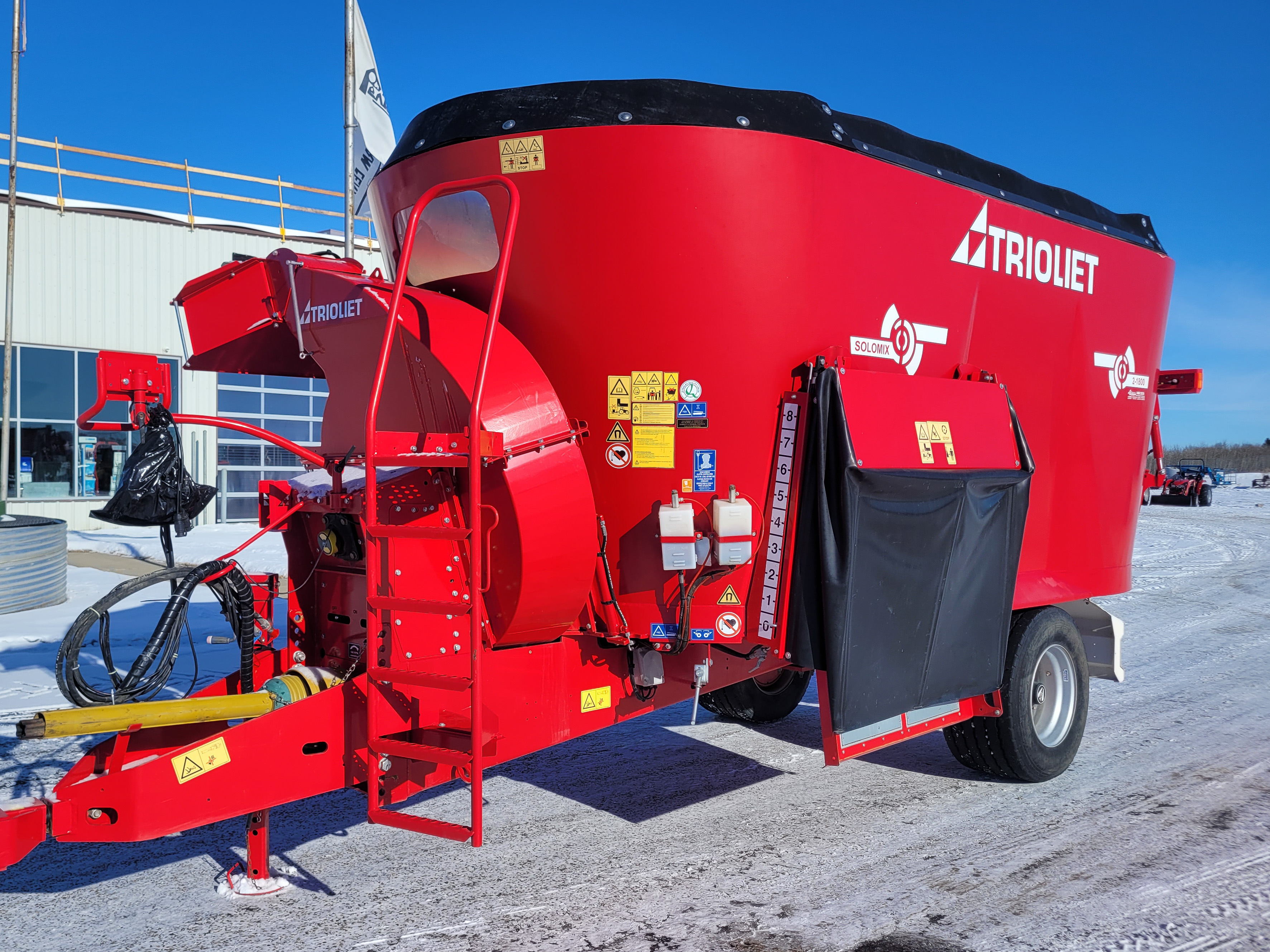 2019 Trioliet P2 1800ZK Vertical Feed Mixer