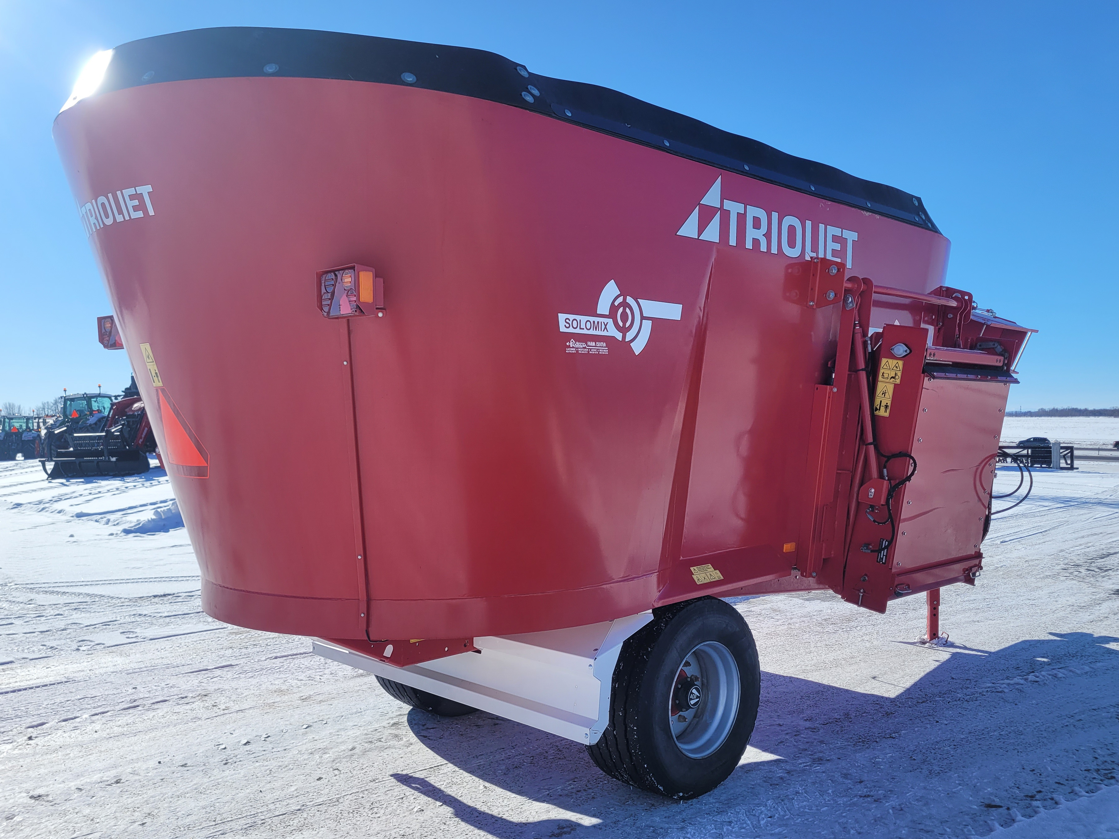 2019 Trioliet P2 1800ZK Vertical Feed Mixer