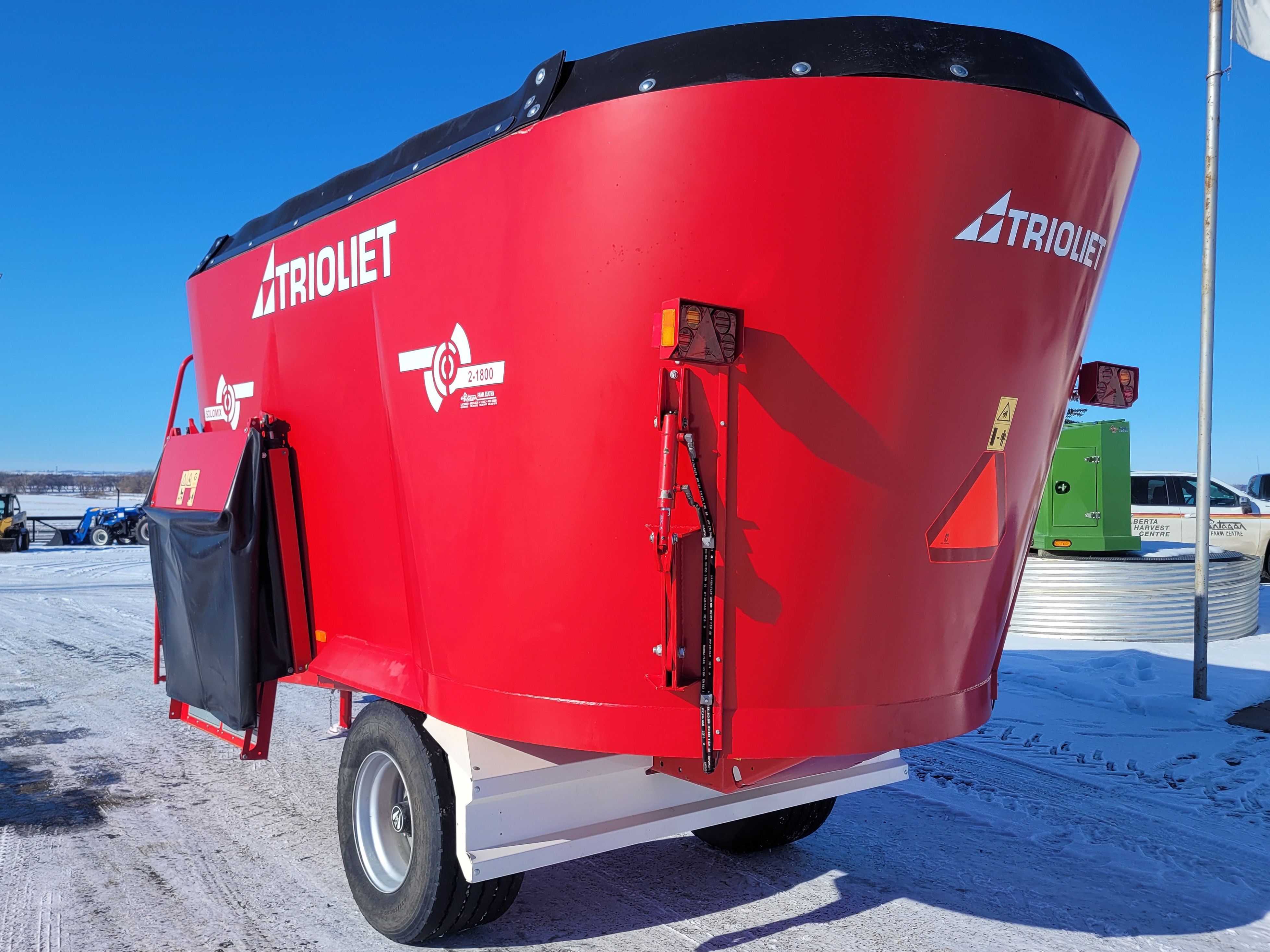 2019 Trioliet P2 1800ZK Vertical Feed Mixer