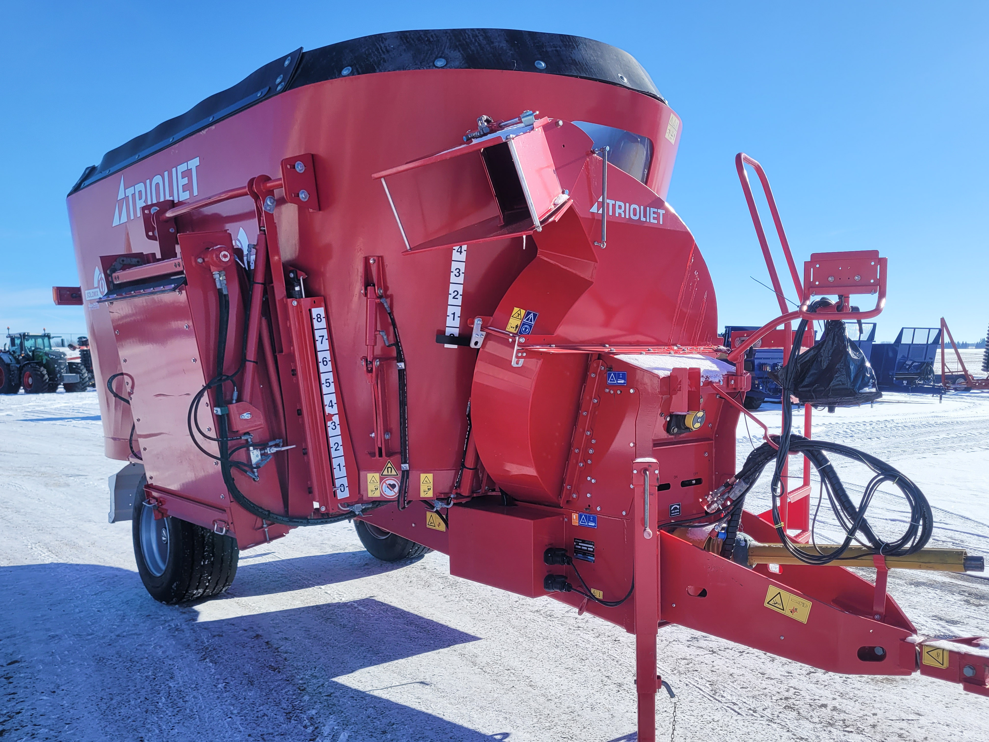 2019 Trioliet P2 1800ZK Vertical Feed Mixer