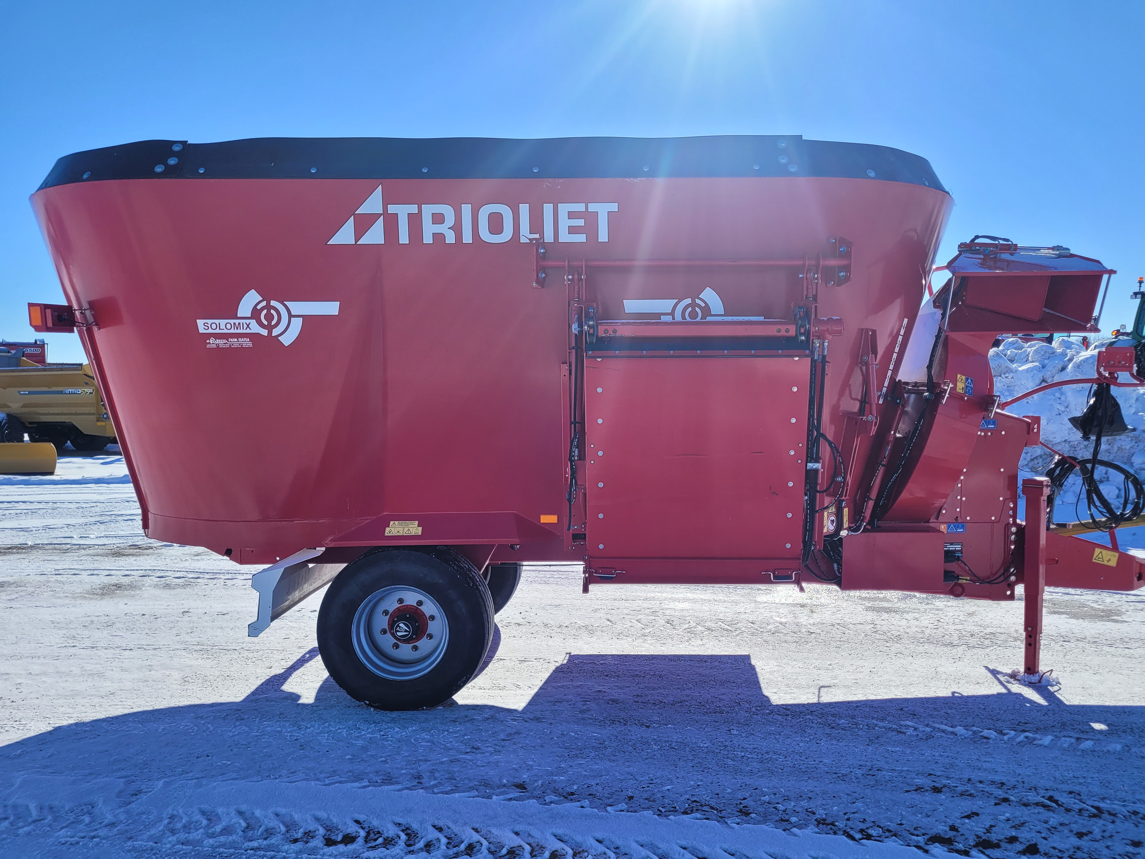 2019 Trioliet P2 1800ZK Vertical Feed Mixer