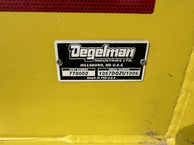 2018 Degelman 4600 Dozer Blade