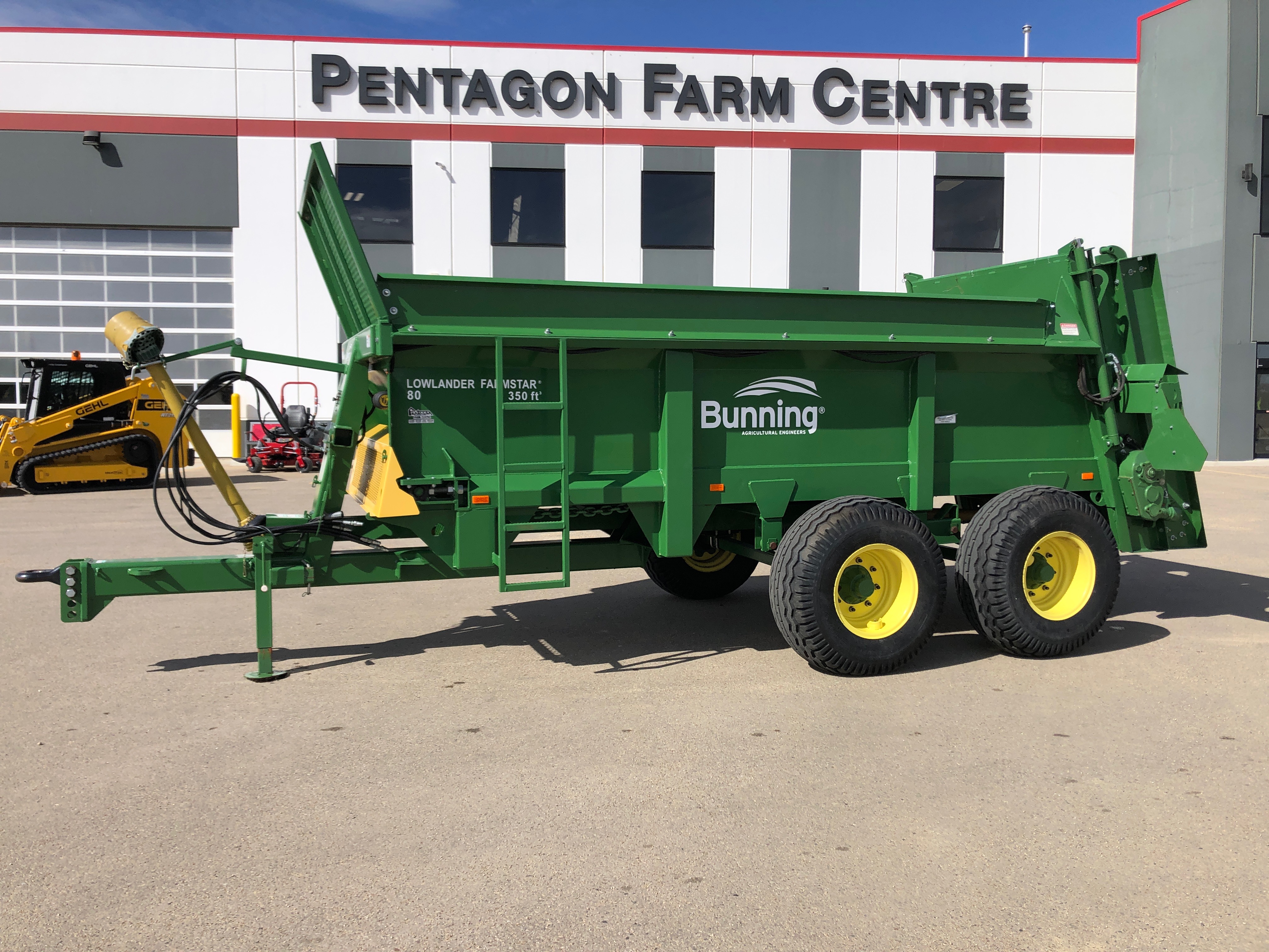 2016 Bunning Lowlander Farmstar 80 Manure Spreader