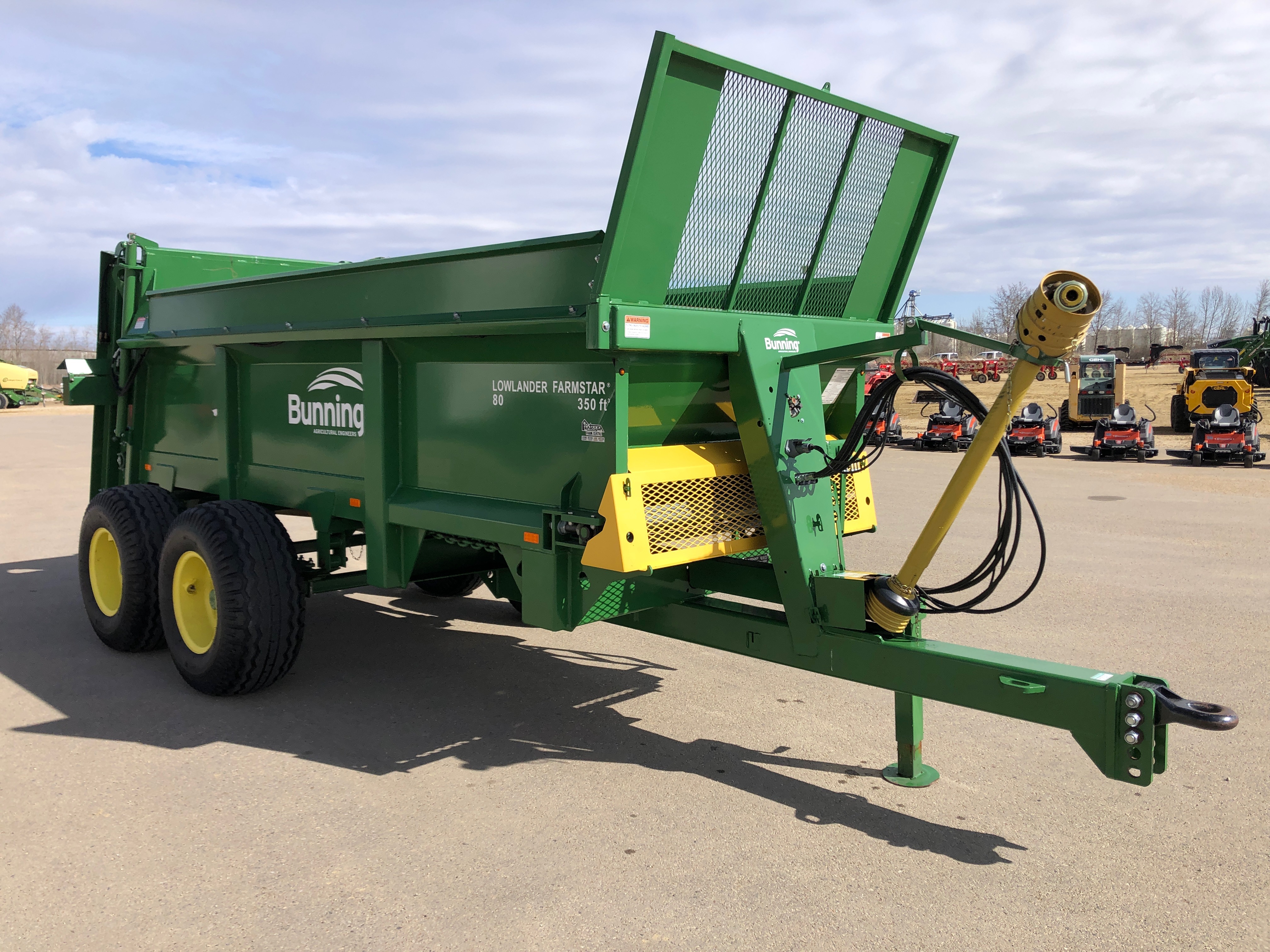 2016 Bunning Lowlander Farmstar 80 Manure Spreader