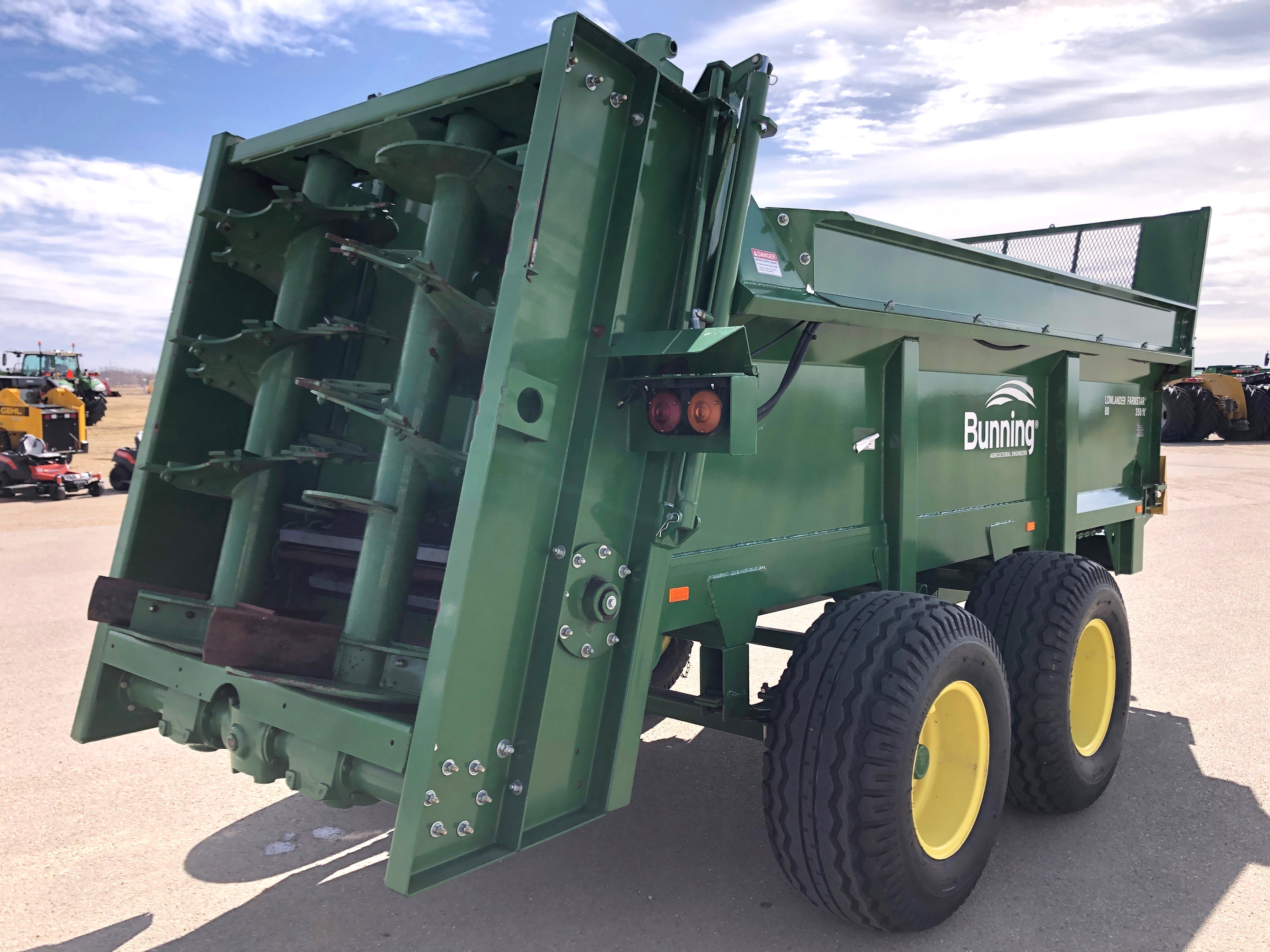 2016 Bunning Lowlander Farmstar 80 Manure Spreader