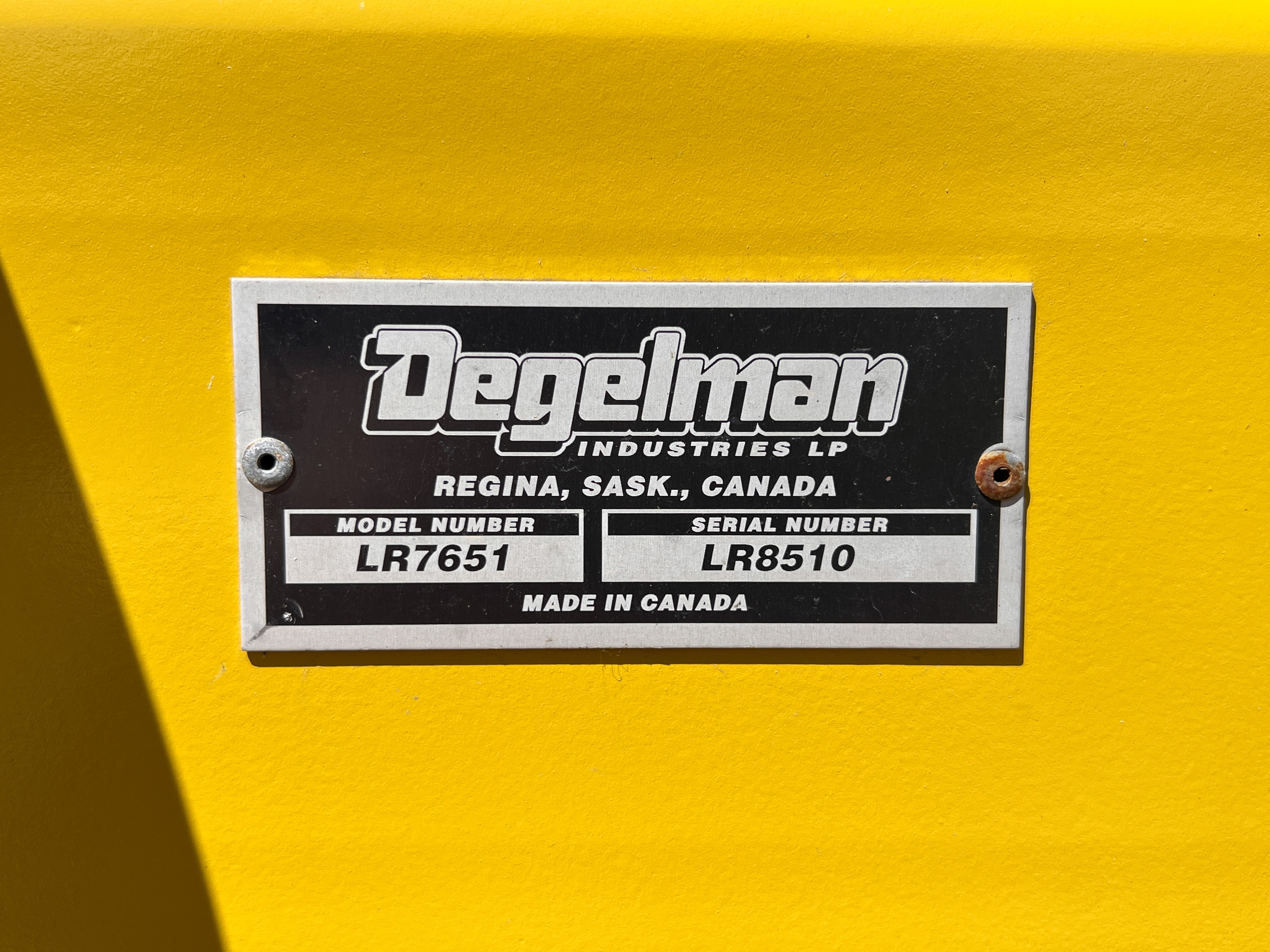 2023 Degelman LR7651 Land Roller