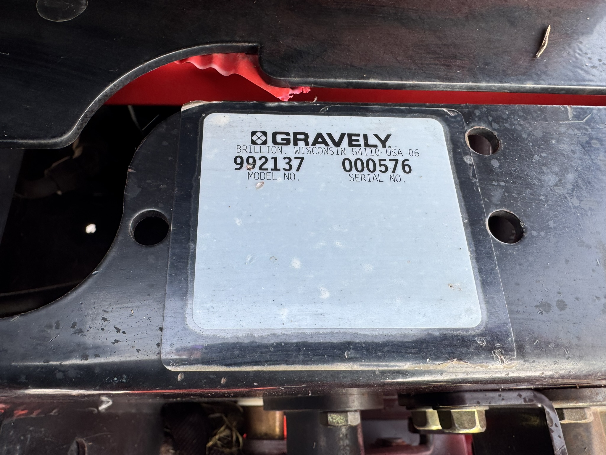 2006 Gravely 260Z-26 Mower/Zero Turn