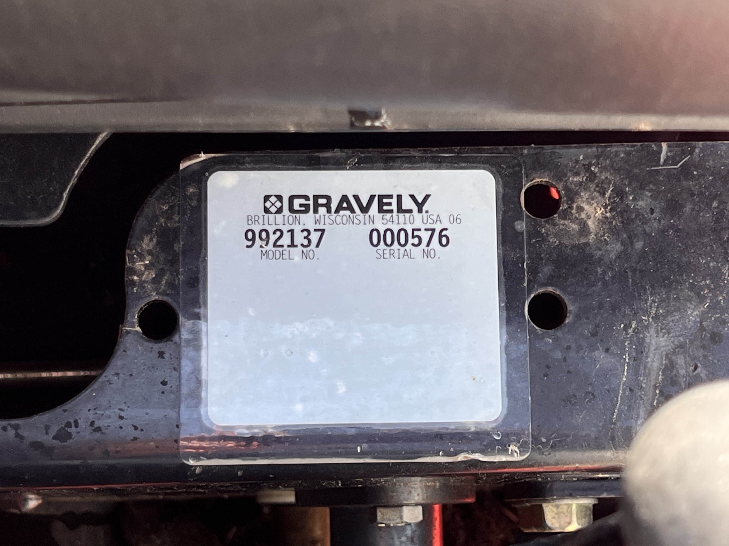 Gravely 260Z-26 Mower/Zero Turn