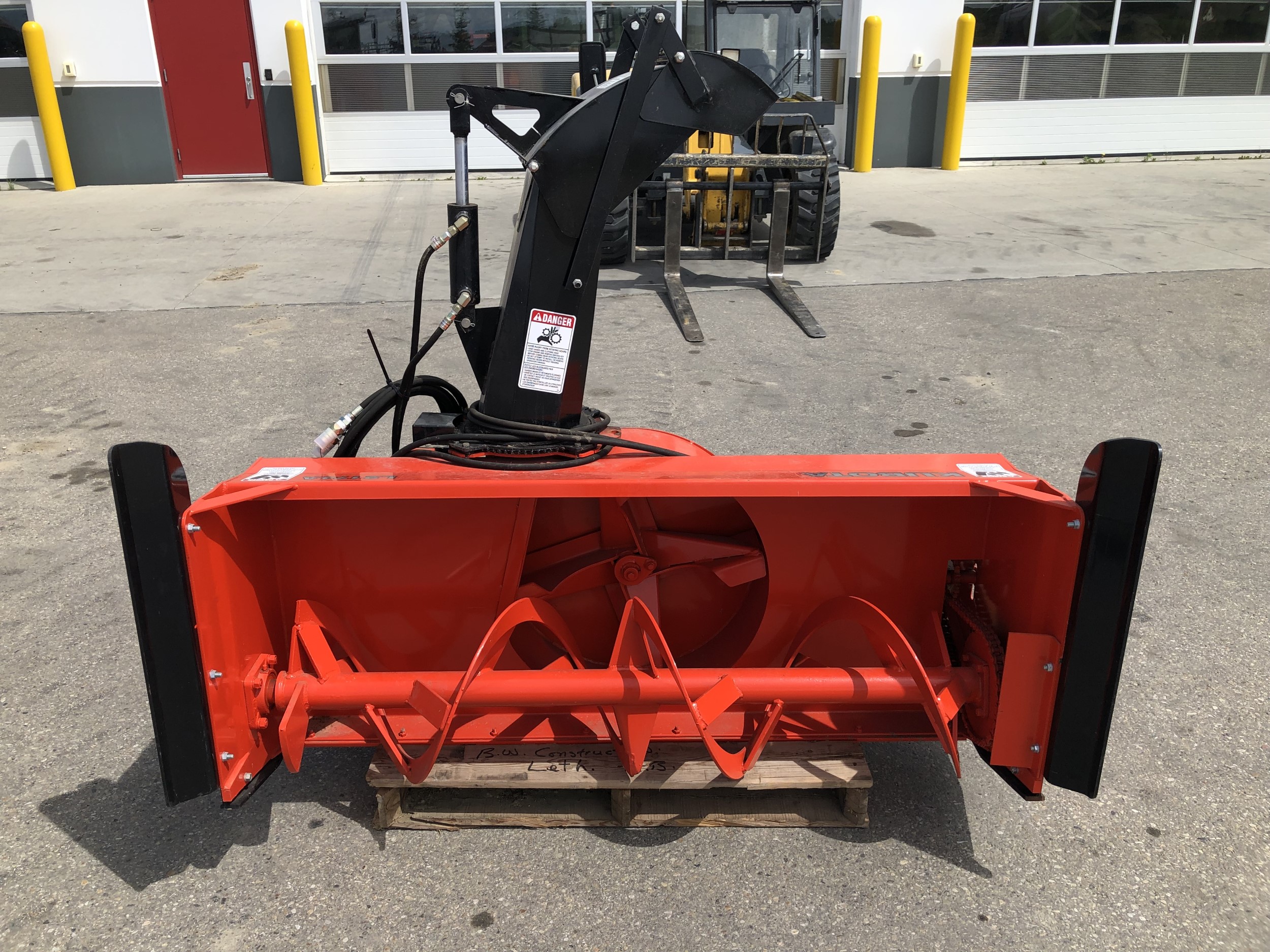 2007 Kubota L2174A Snow Blower