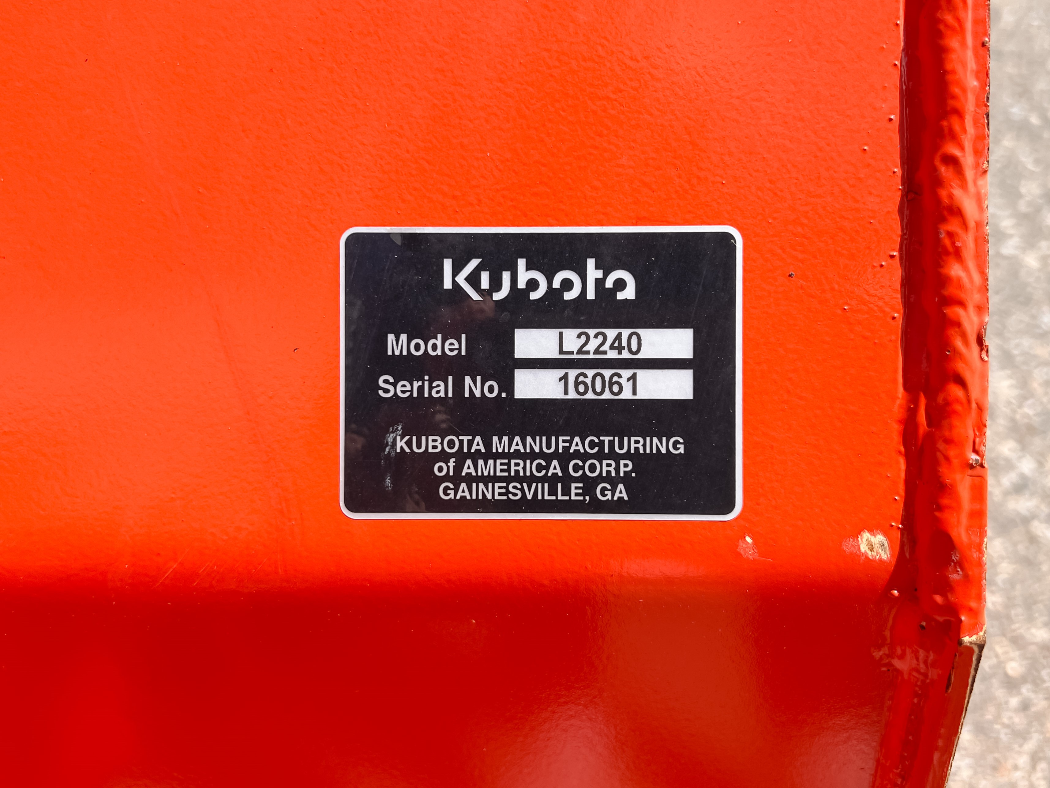 2007 Kubota L3430 Tractor