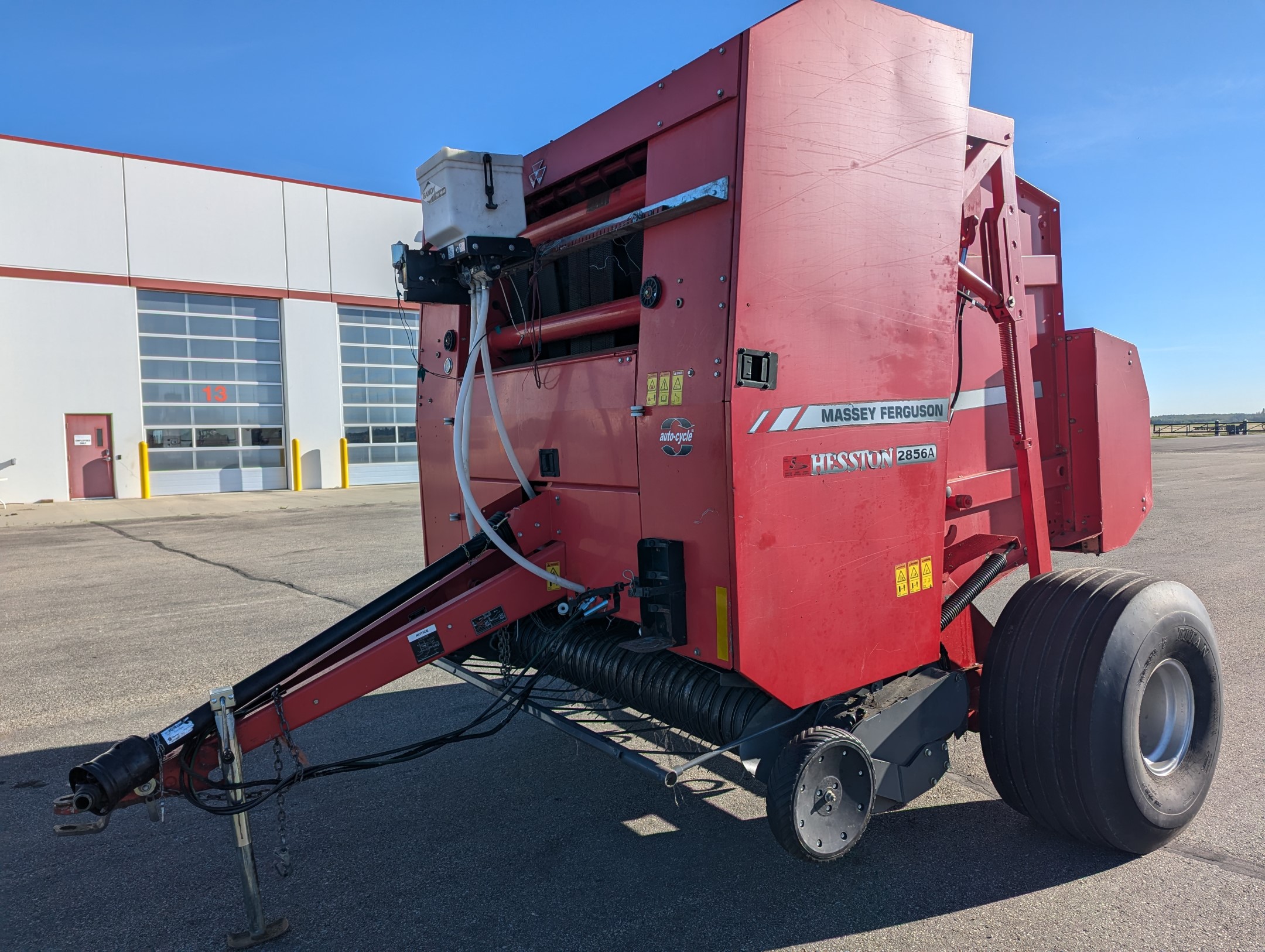 2012 Massey Ferguson 2856A Baler/Round