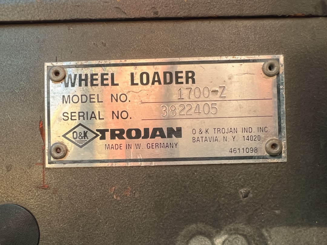 Trojan 1700 Wheel Loader