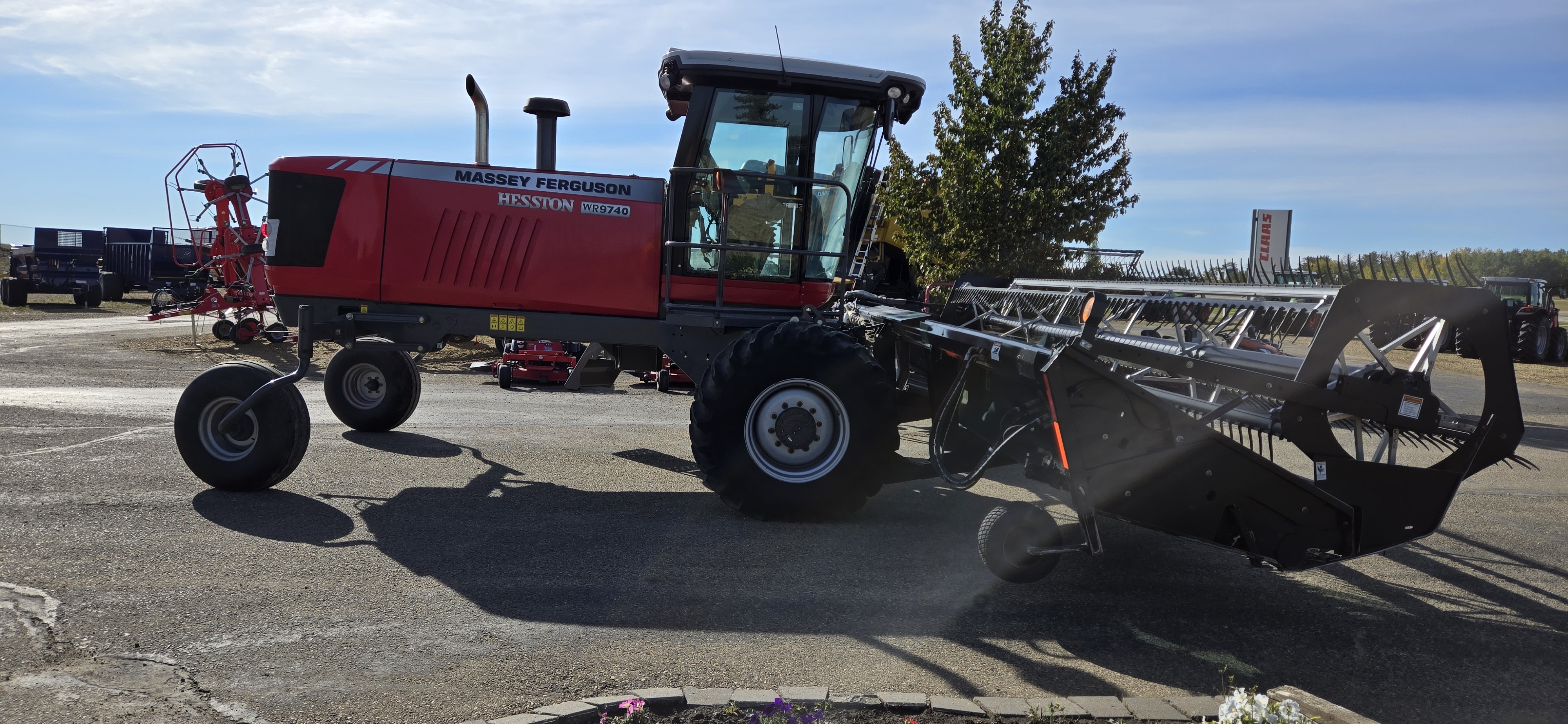 2012 Massey Ferguson WR9740 Windrower