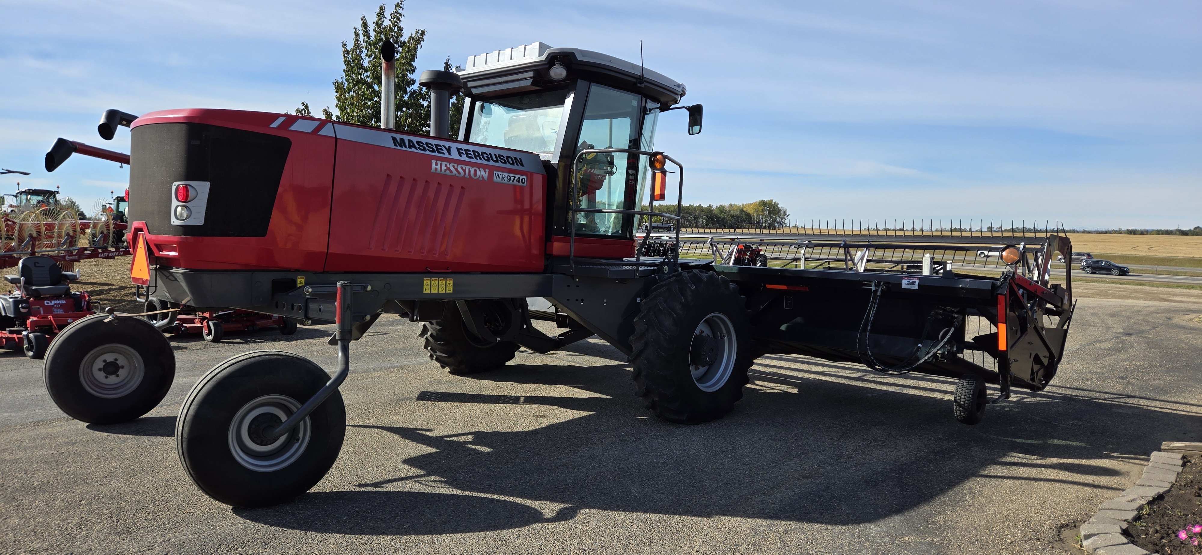 2012 Massey Ferguson WR9740 Windrower