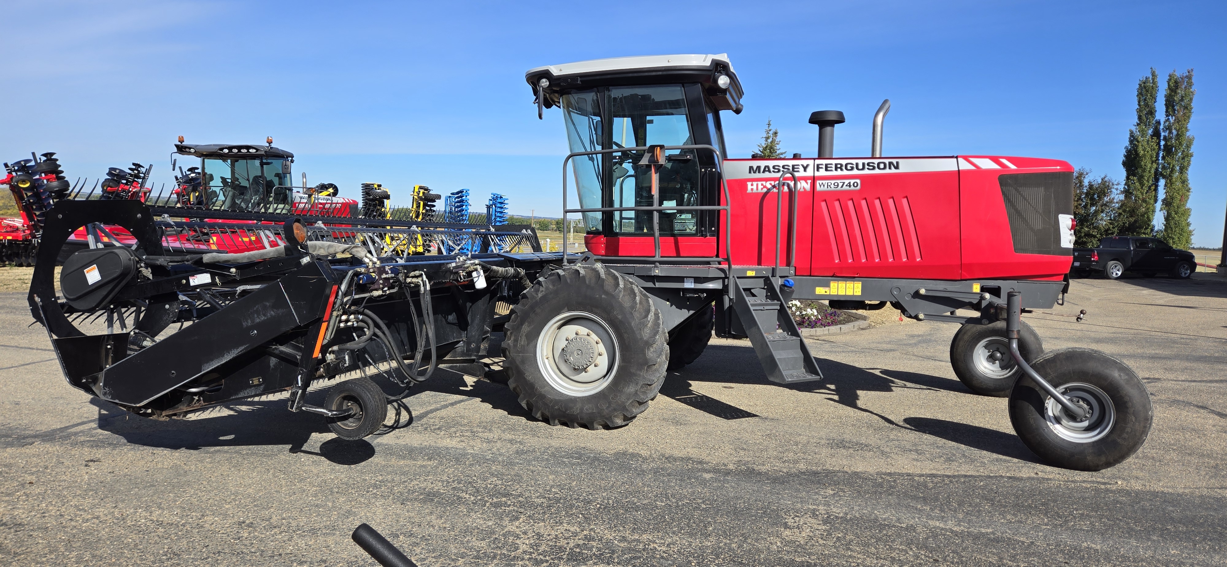 2012 Massey Ferguson WR9740 Windrower