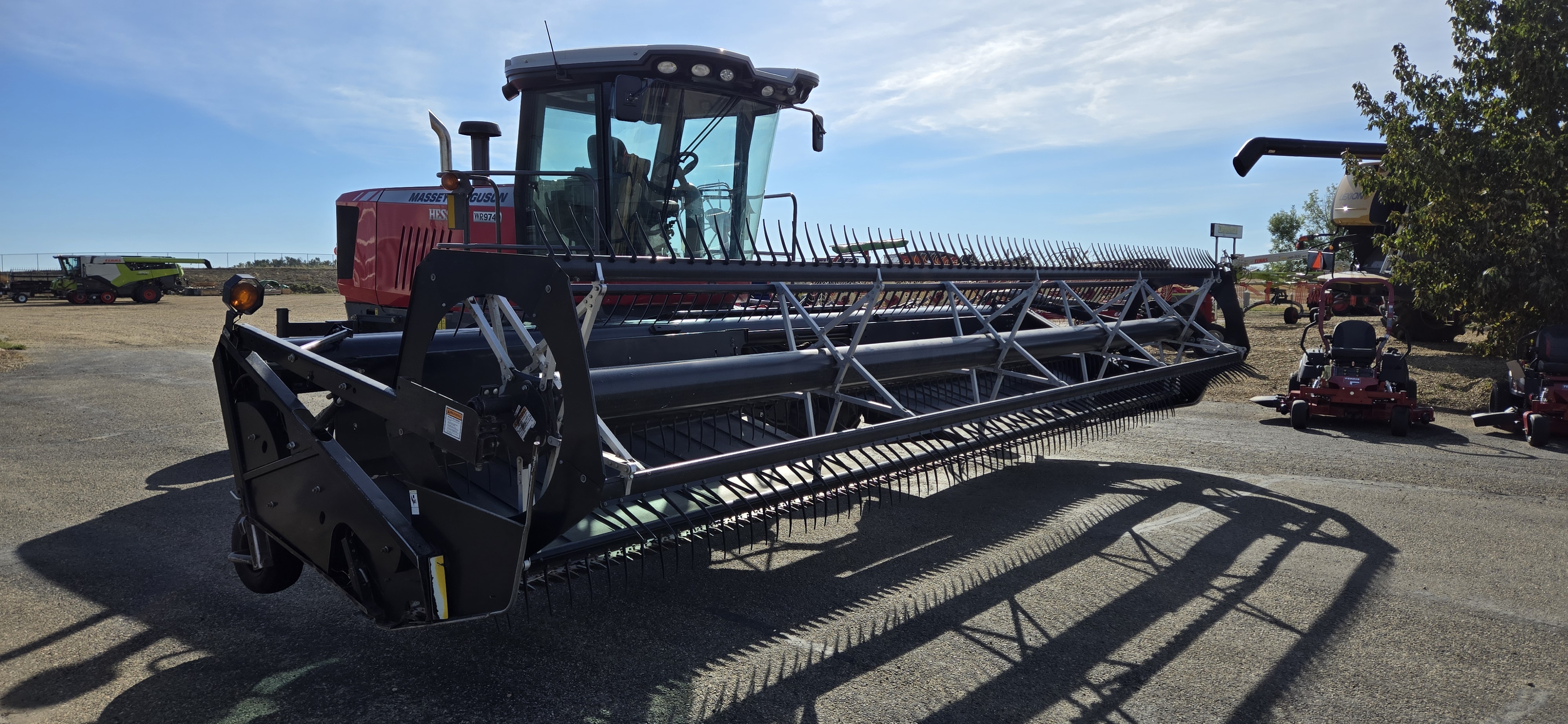 2012 Massey Ferguson WR9740 Windrower