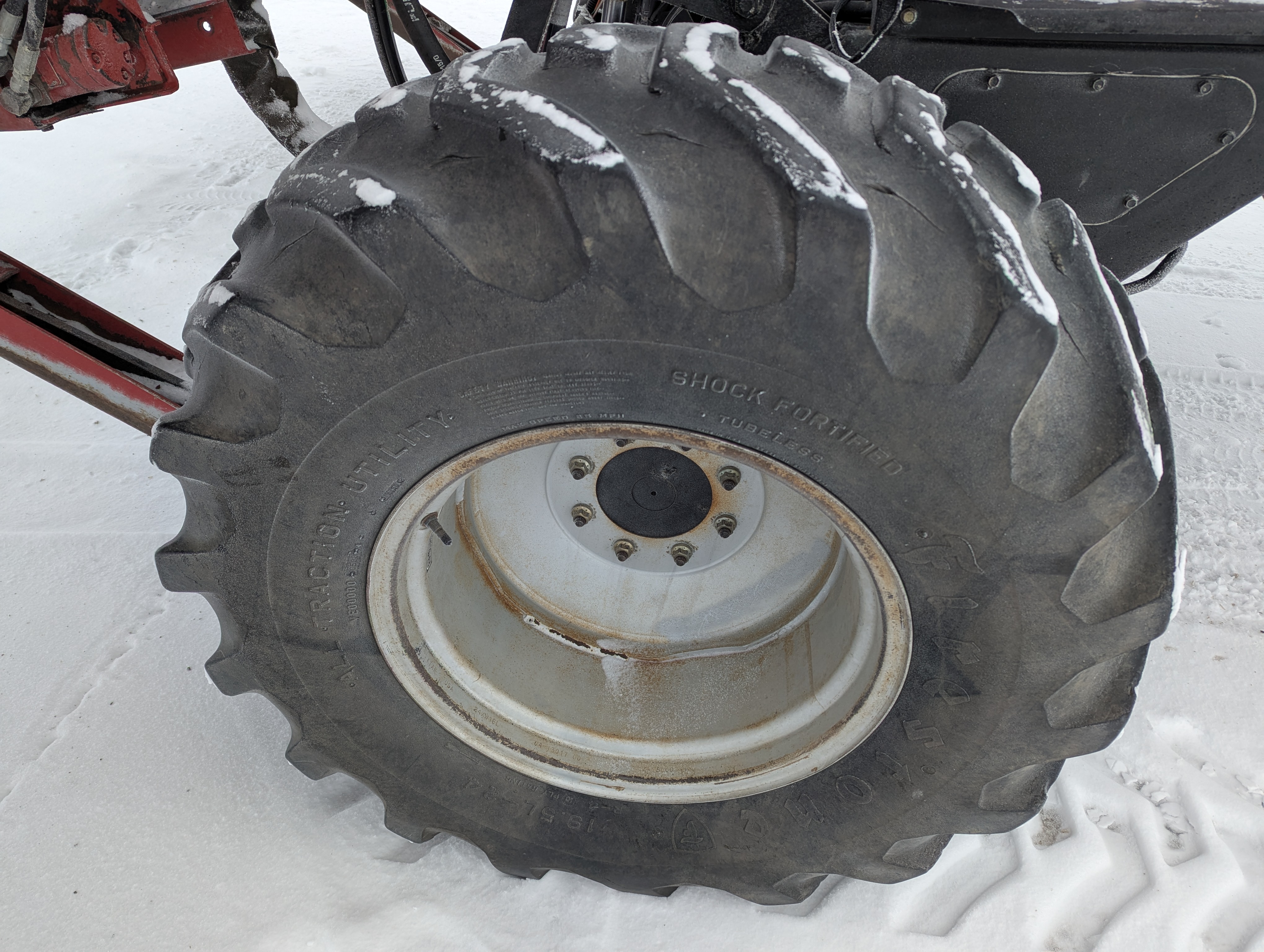 2002 Case IH 8860HP Swather