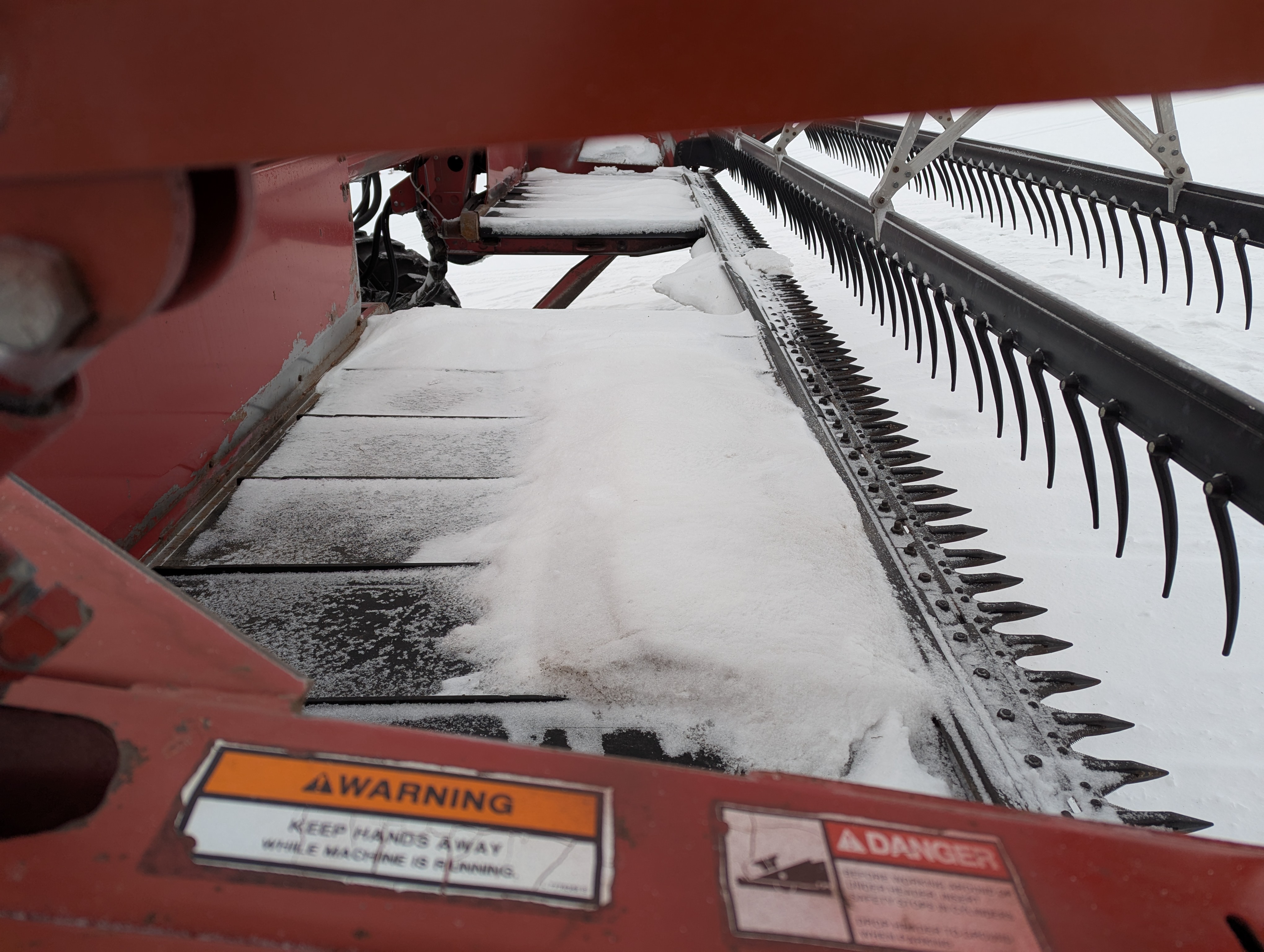 2002 Case IH 8860HP Swather