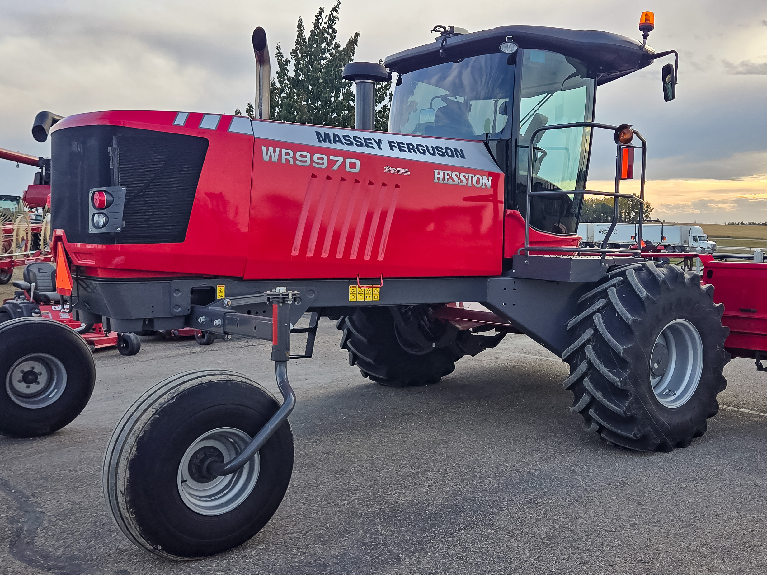 2018 Massey Ferguson WR9970 Windrower