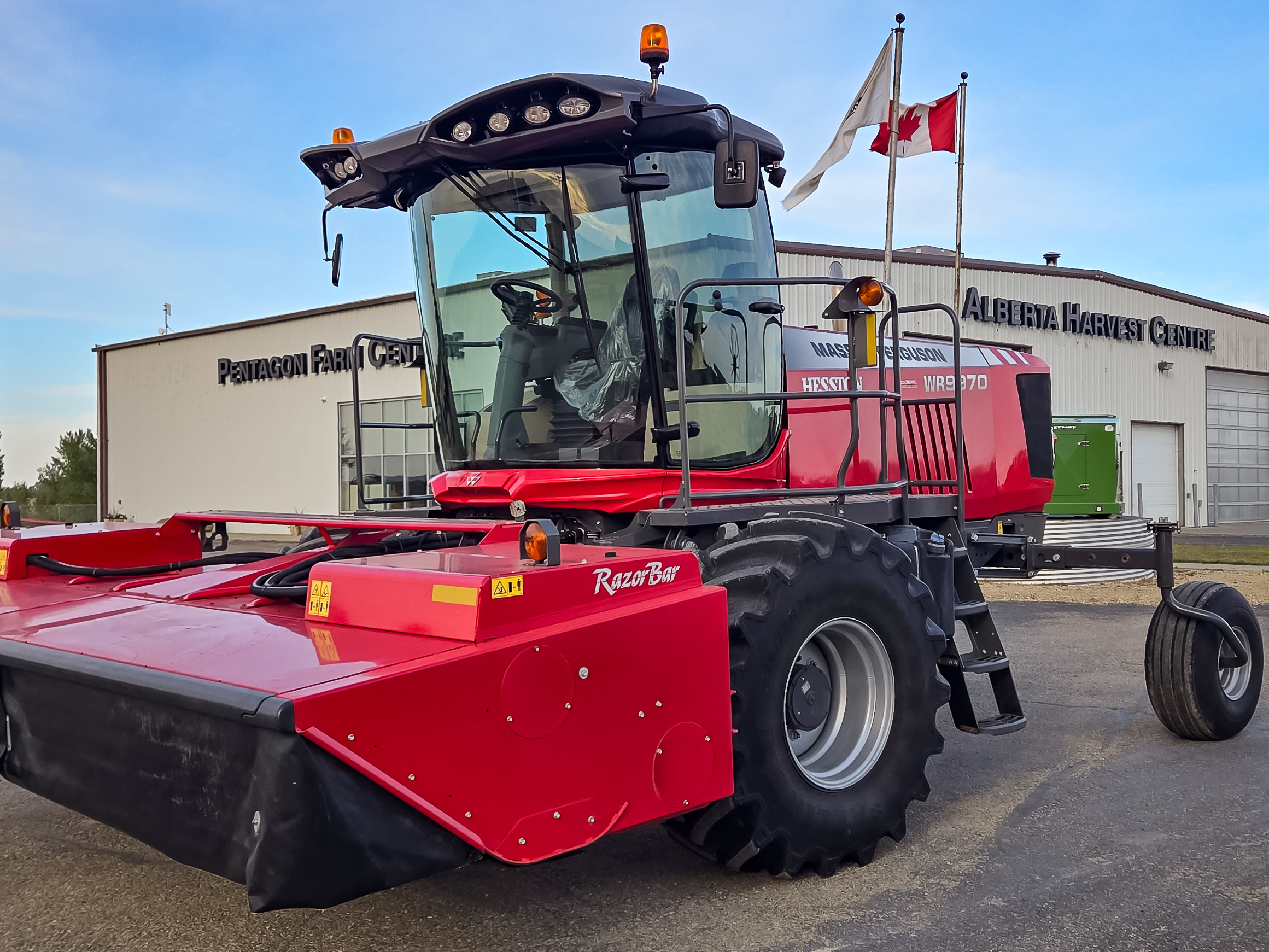 2018 Massey Ferguson WR9970 Windrower