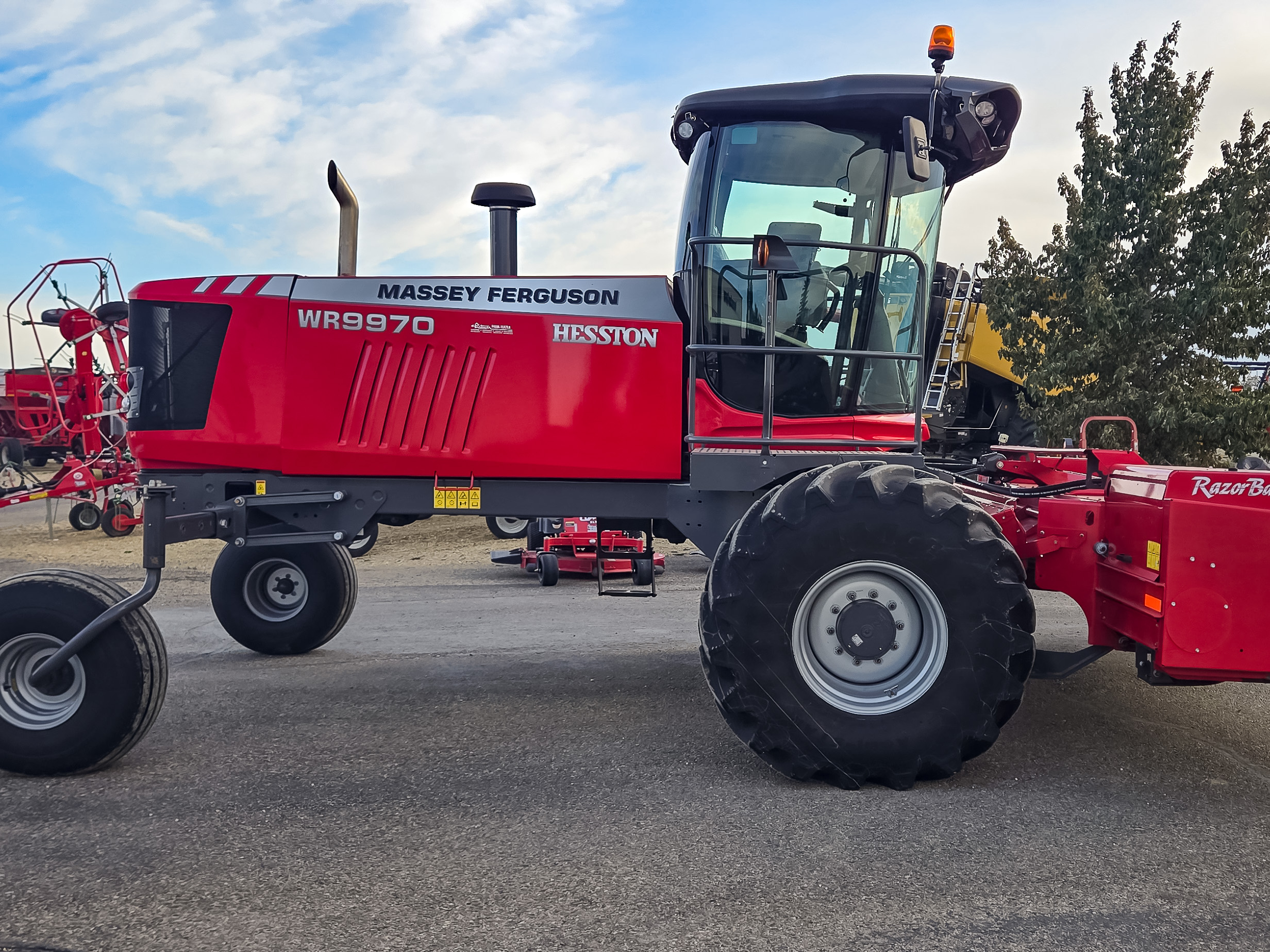 2018 Massey Ferguson WR9970 Windrower