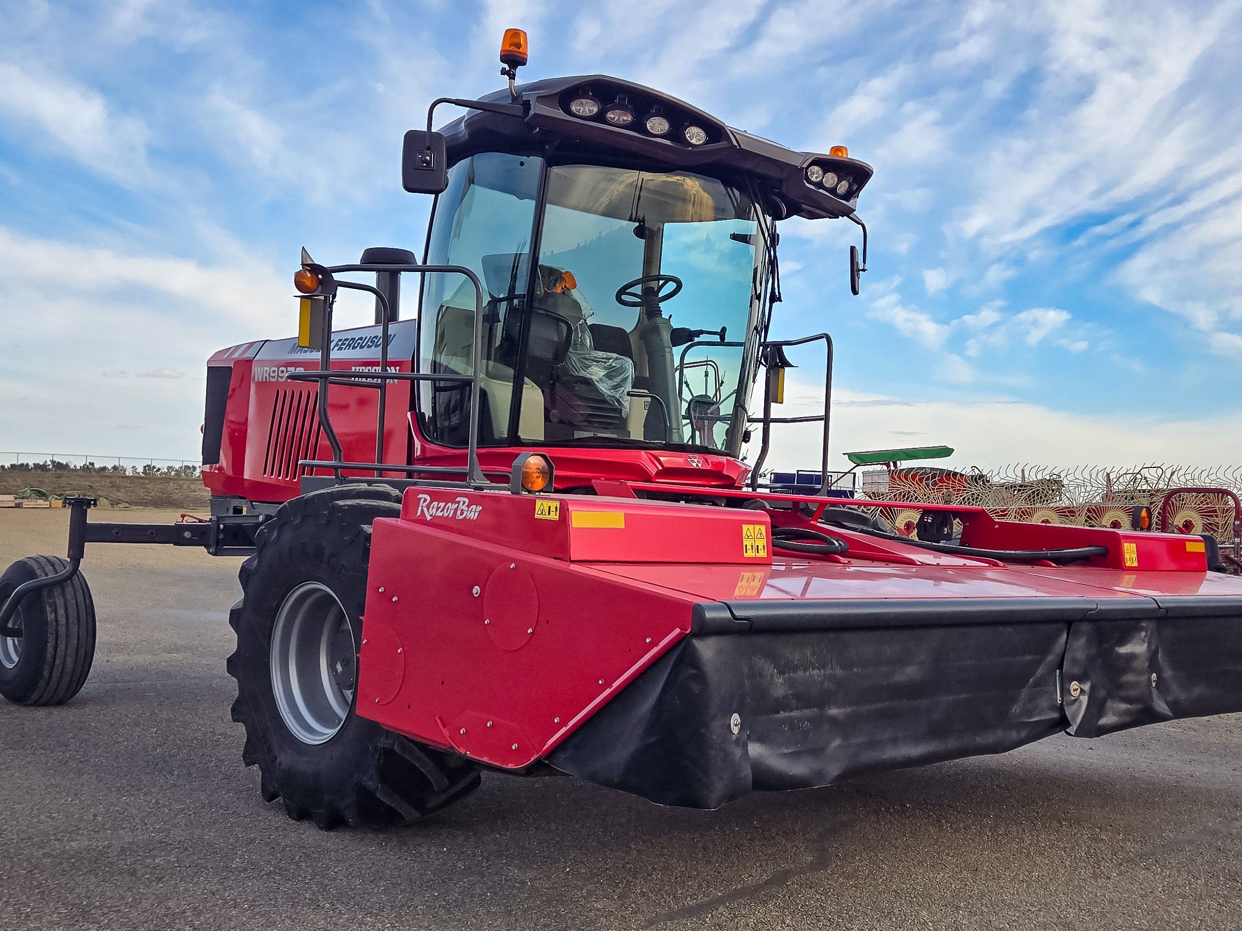 2018 Massey Ferguson WR9970 Windrower